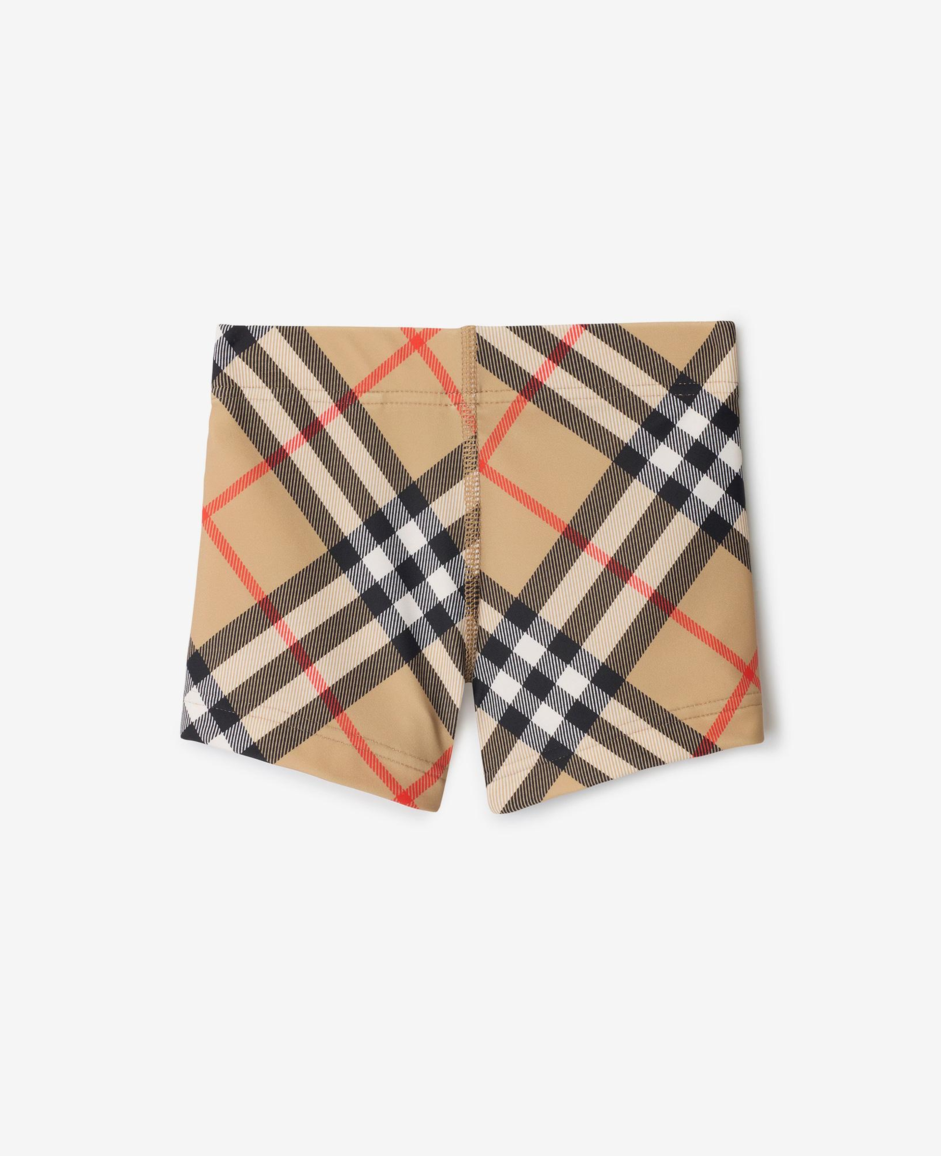 Burberry Alvis Çocuk Bej Deniz Şortu