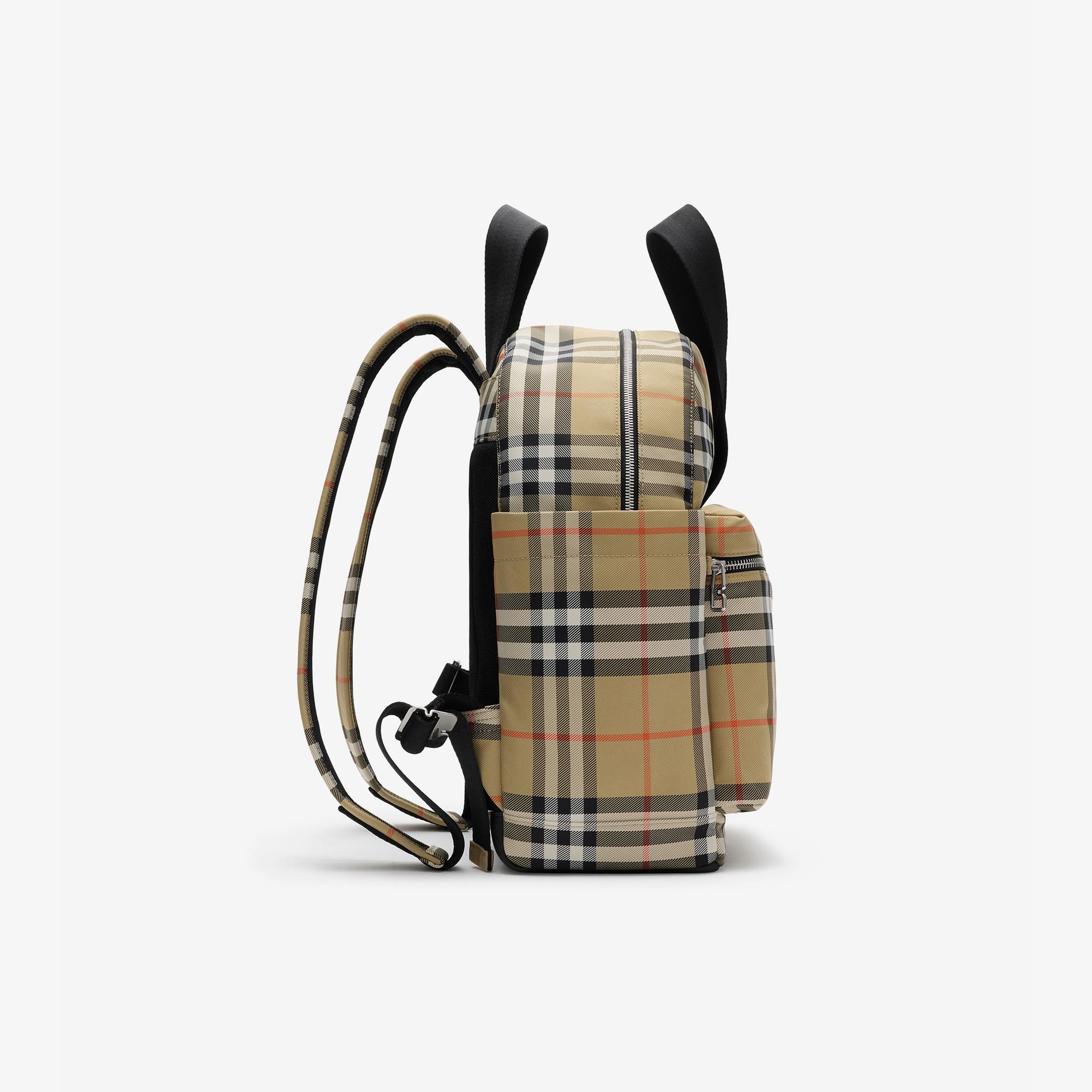 Burberry Check Changing Çocuk Bej Sırt Çantası