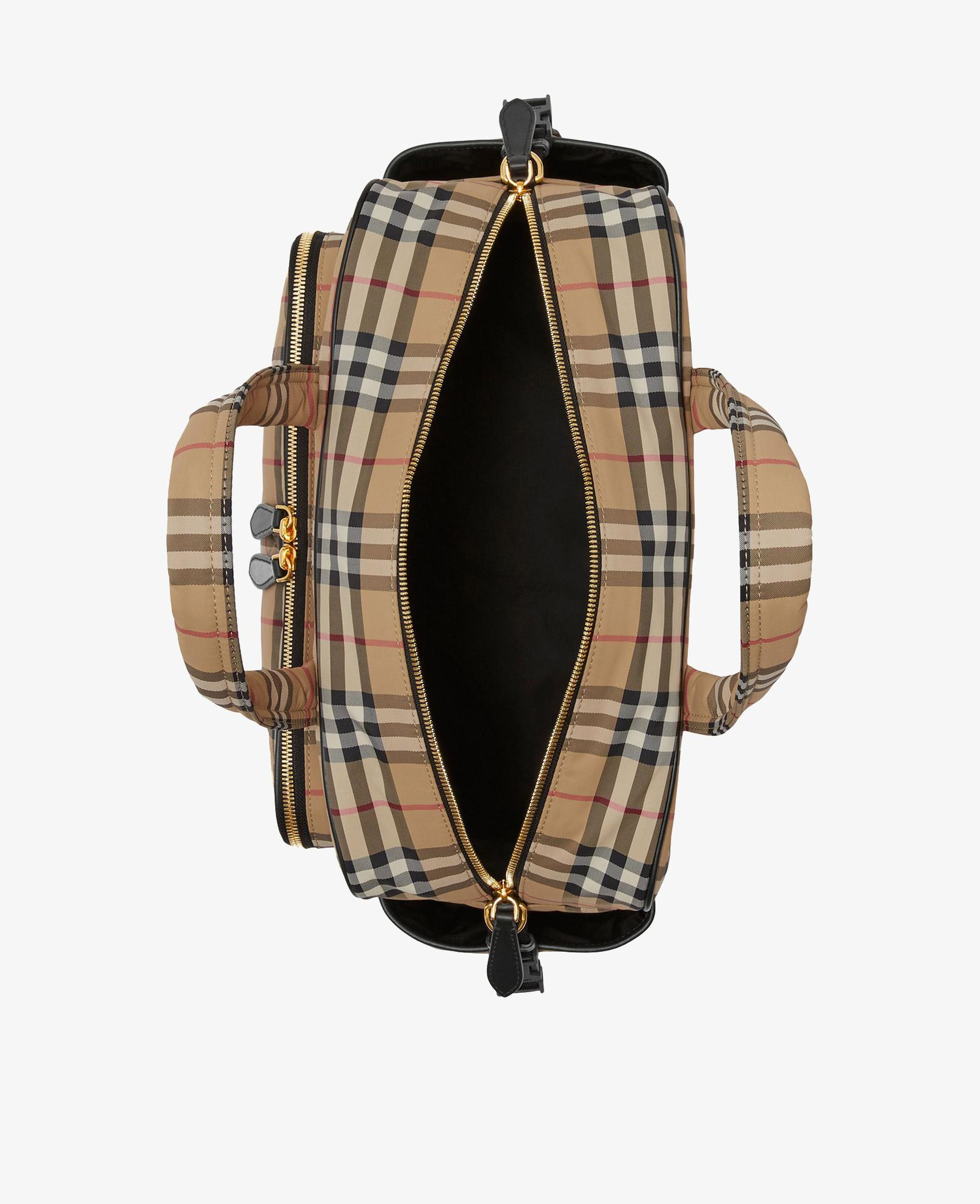 Burberry Check Baby Changing Çocuk Bej Omuz Çantası