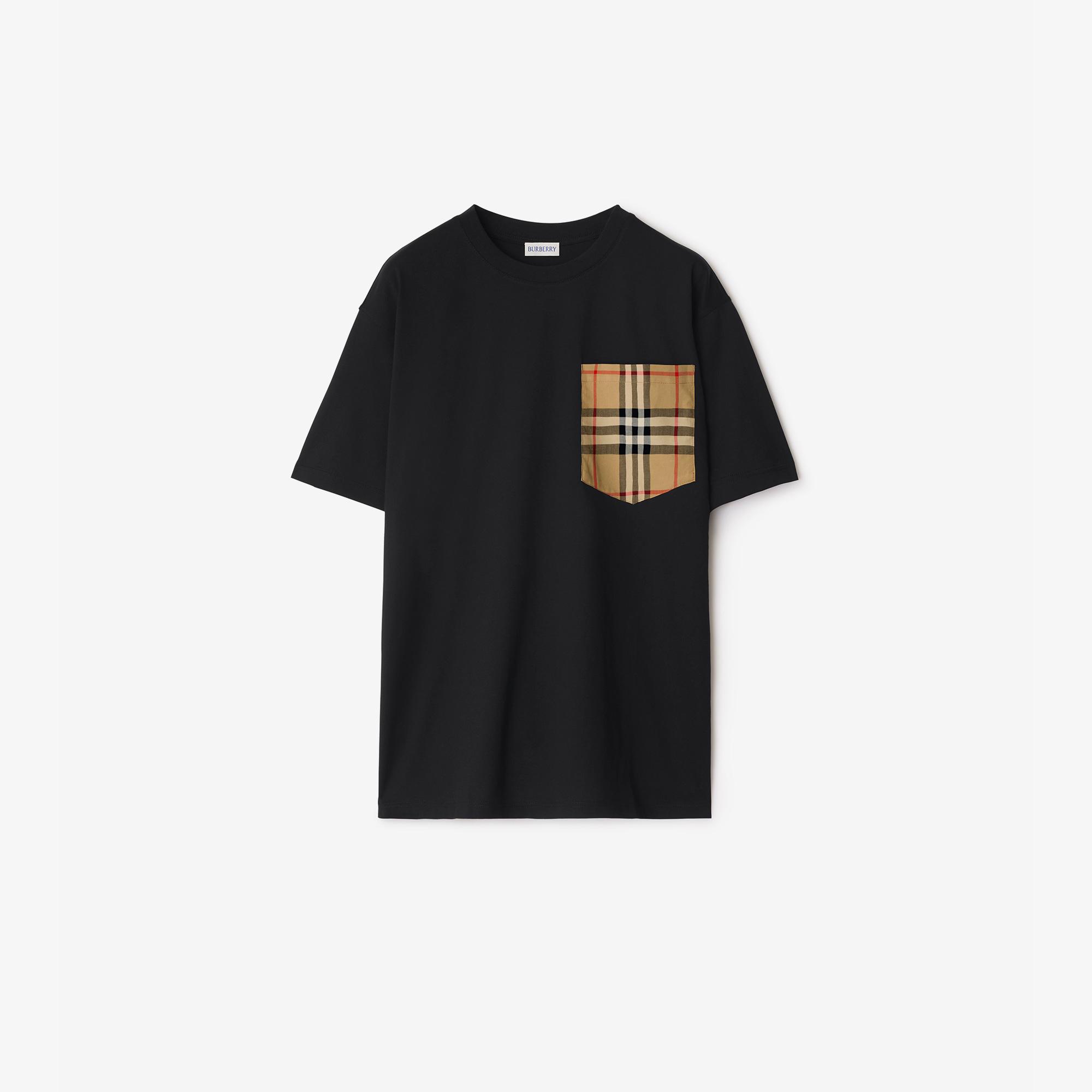 Burberry Kadın Siyah T-Shirt