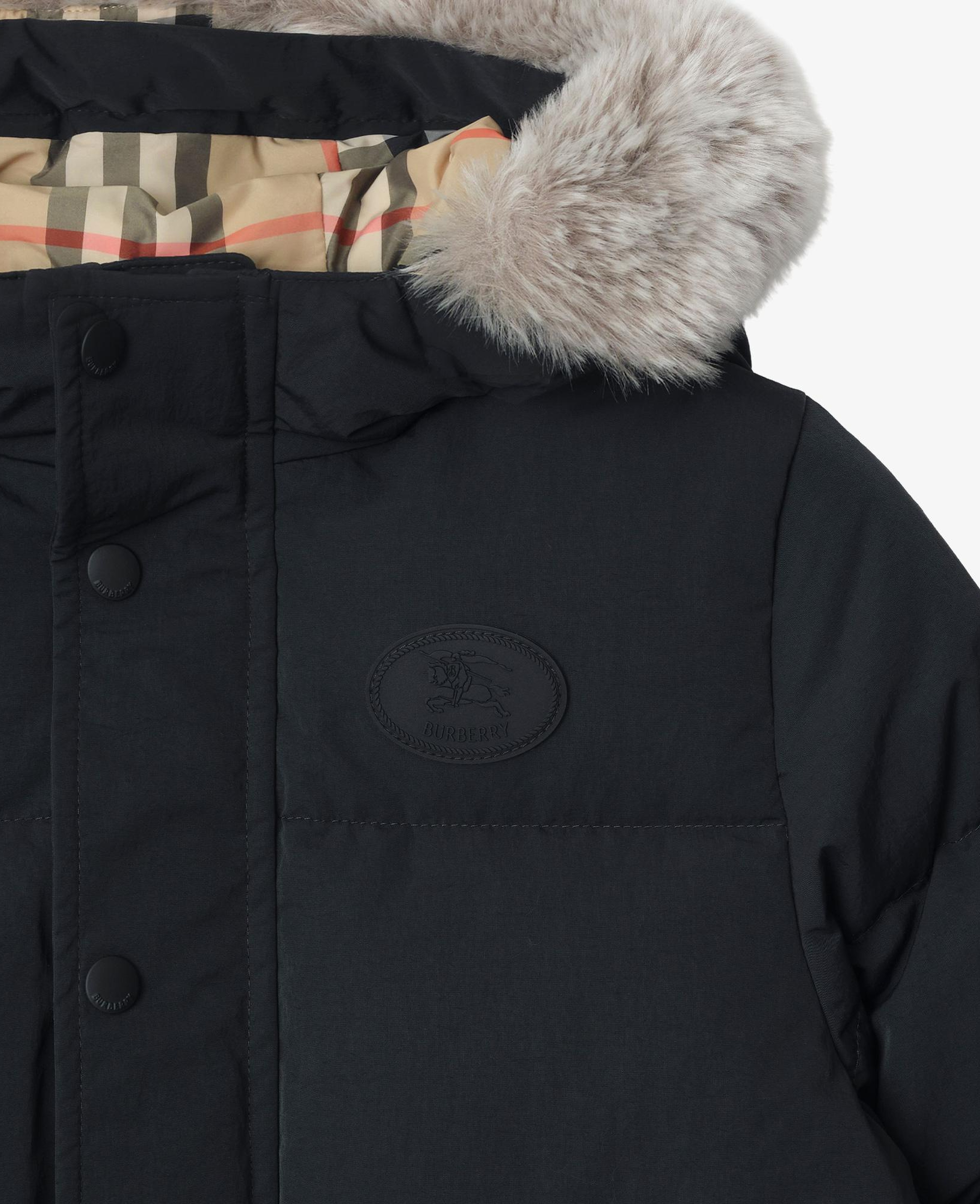 Burberry Franklın Çocuk Siyah Mont