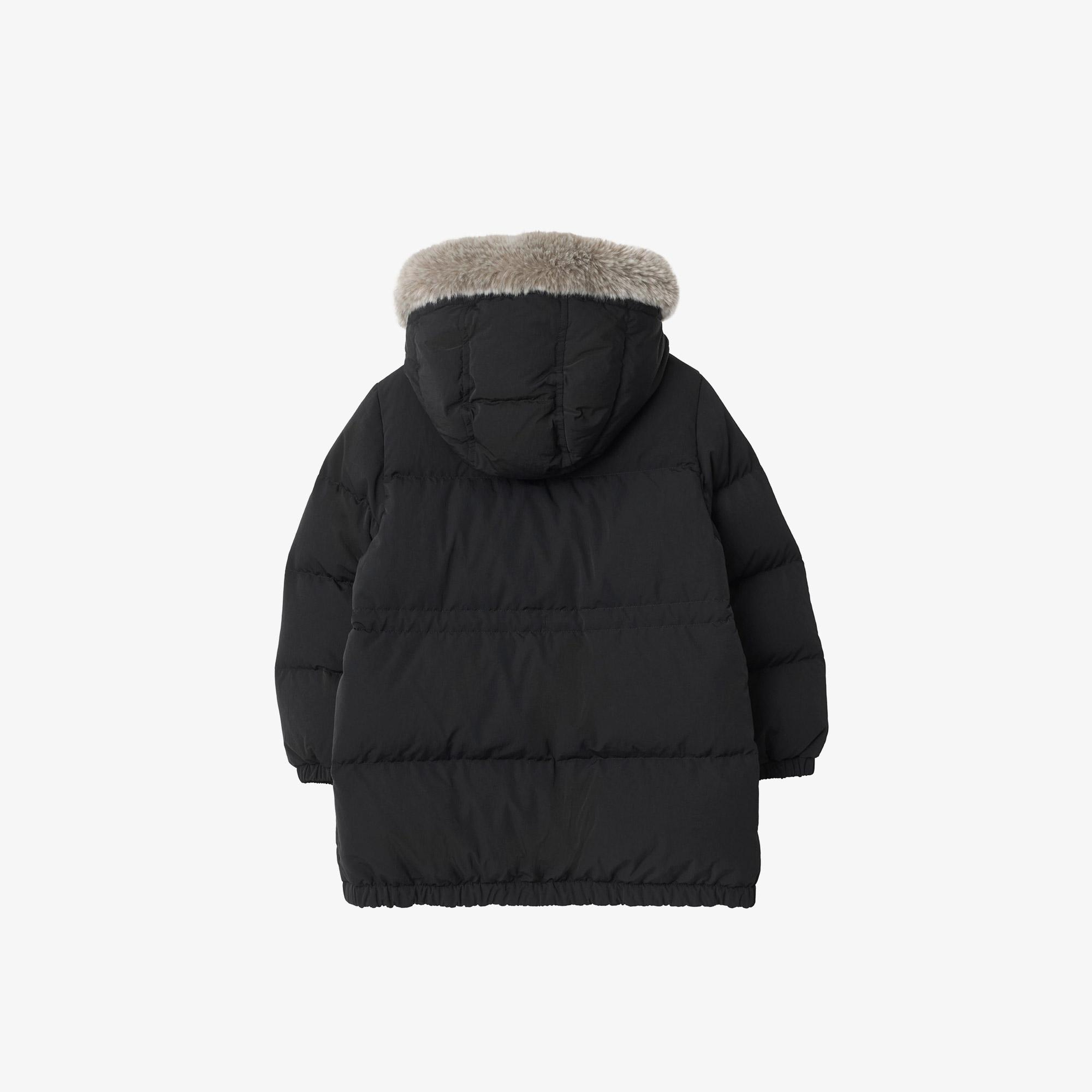 Burberry Franklın Çocuk Siyah Mont