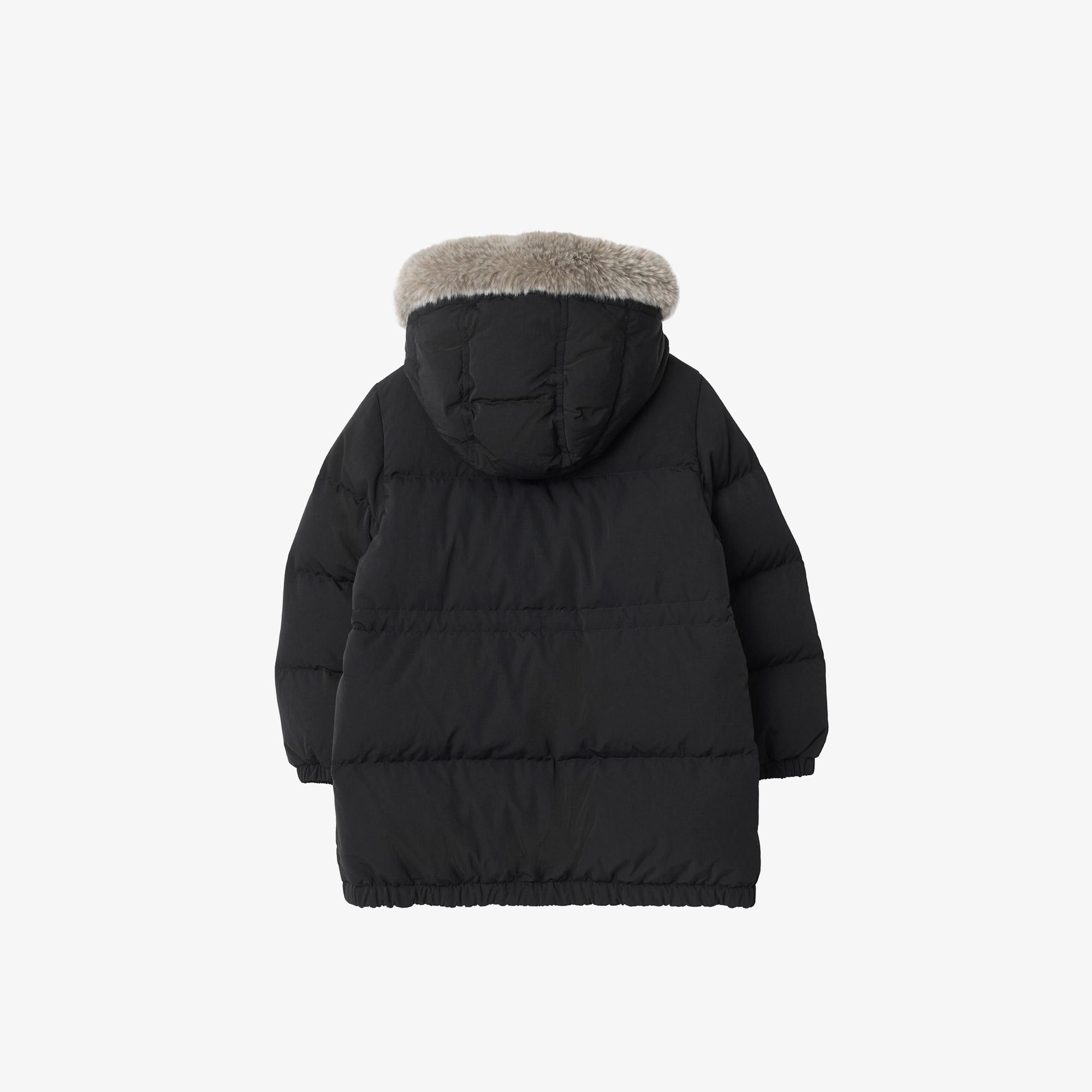 Burberry Franklın Çocuk Siyah Mont