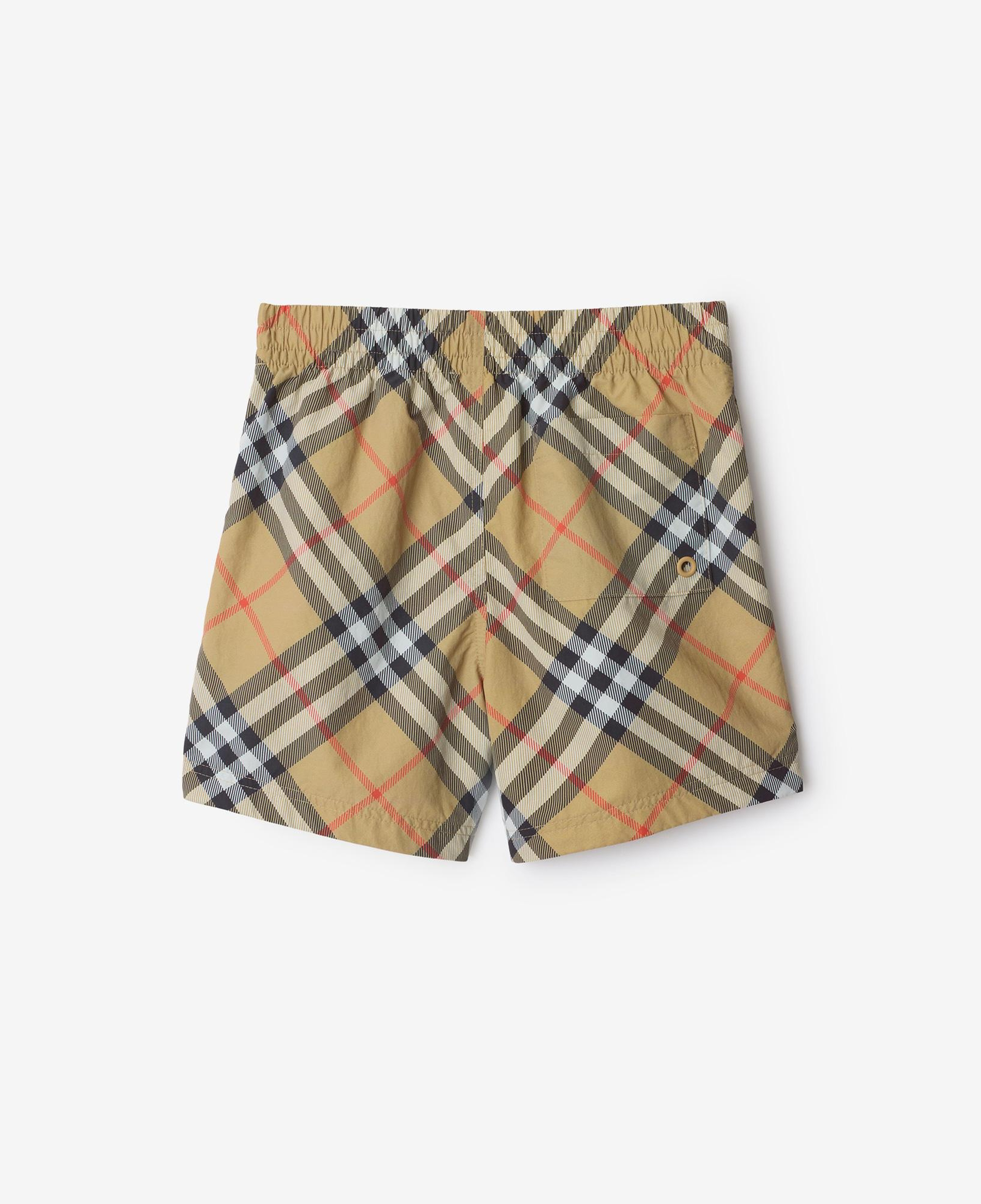 Burberry Atticus Çocuk Bej Deniz Şortu