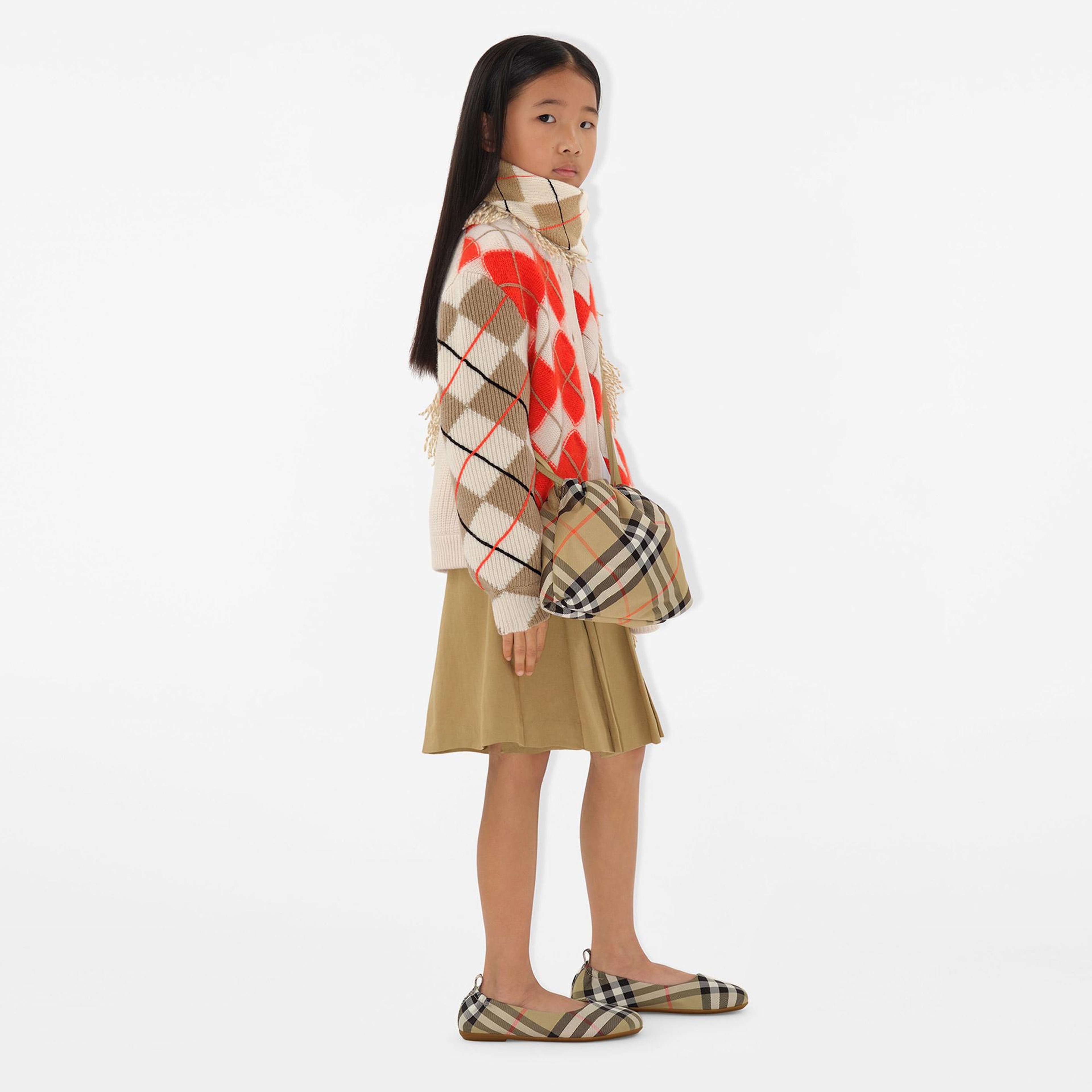 Burberry Chaterley Nylon Blend Çocuk Bej Babet