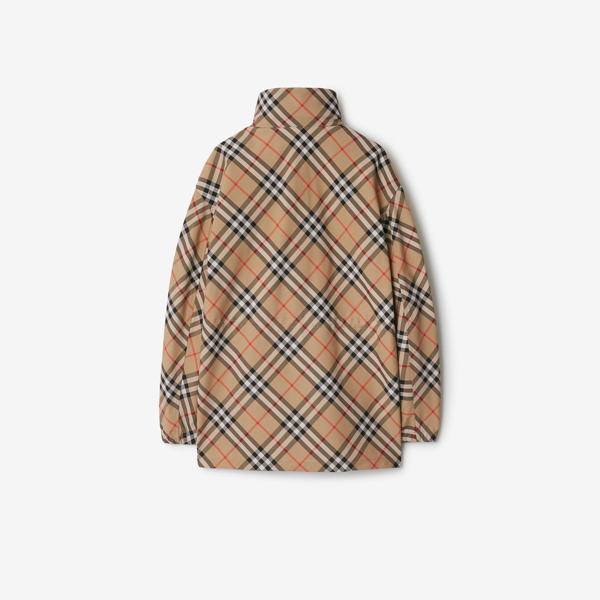 Burberry Check Kadın Bej Ceket