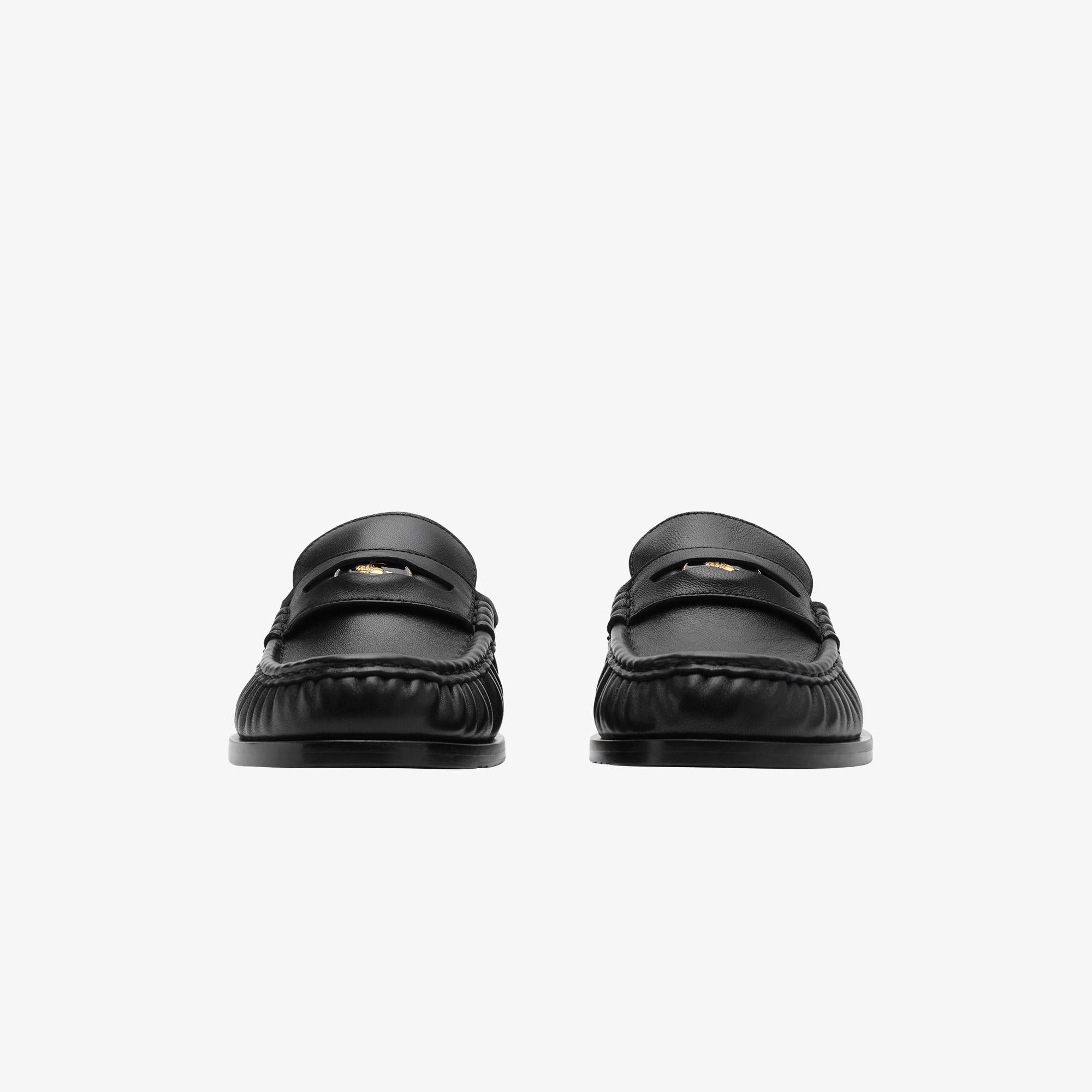 Burberry Cadet Mules Kadın Siyah Terlik