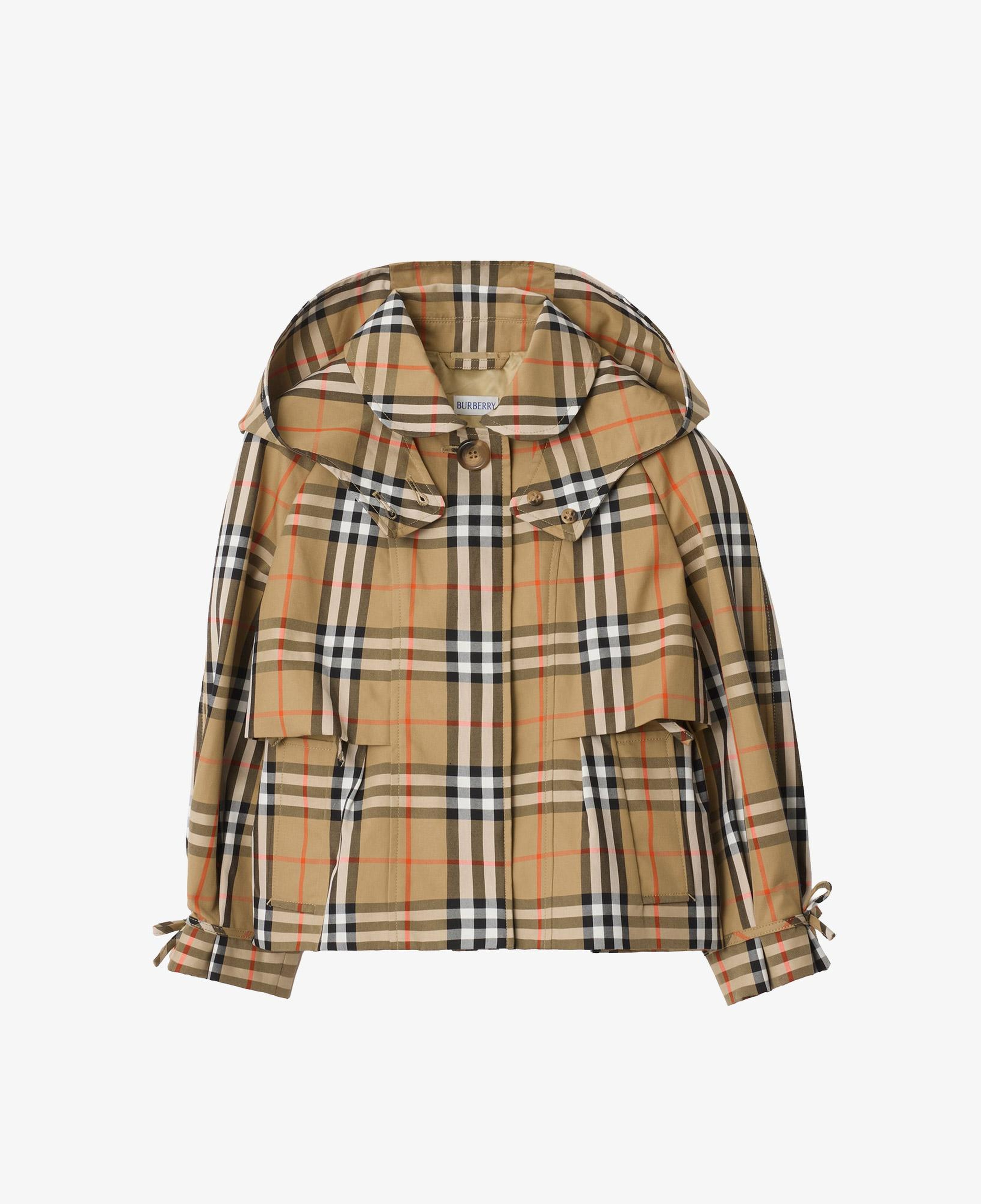 Burberry Kımberley Check Çocuk Bej Mont