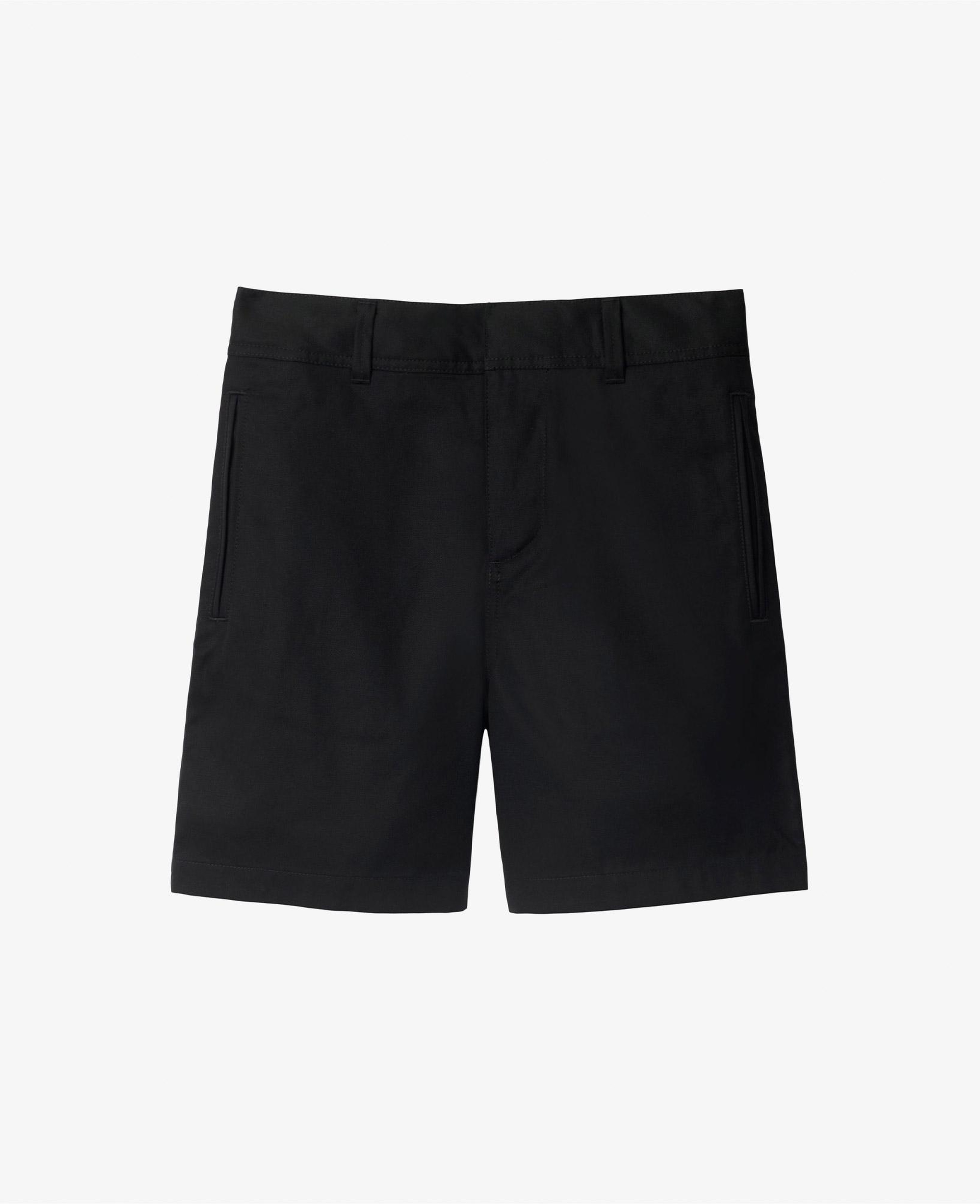 Burberry Pamuk Karışımlı Çocuk Siyah Şort