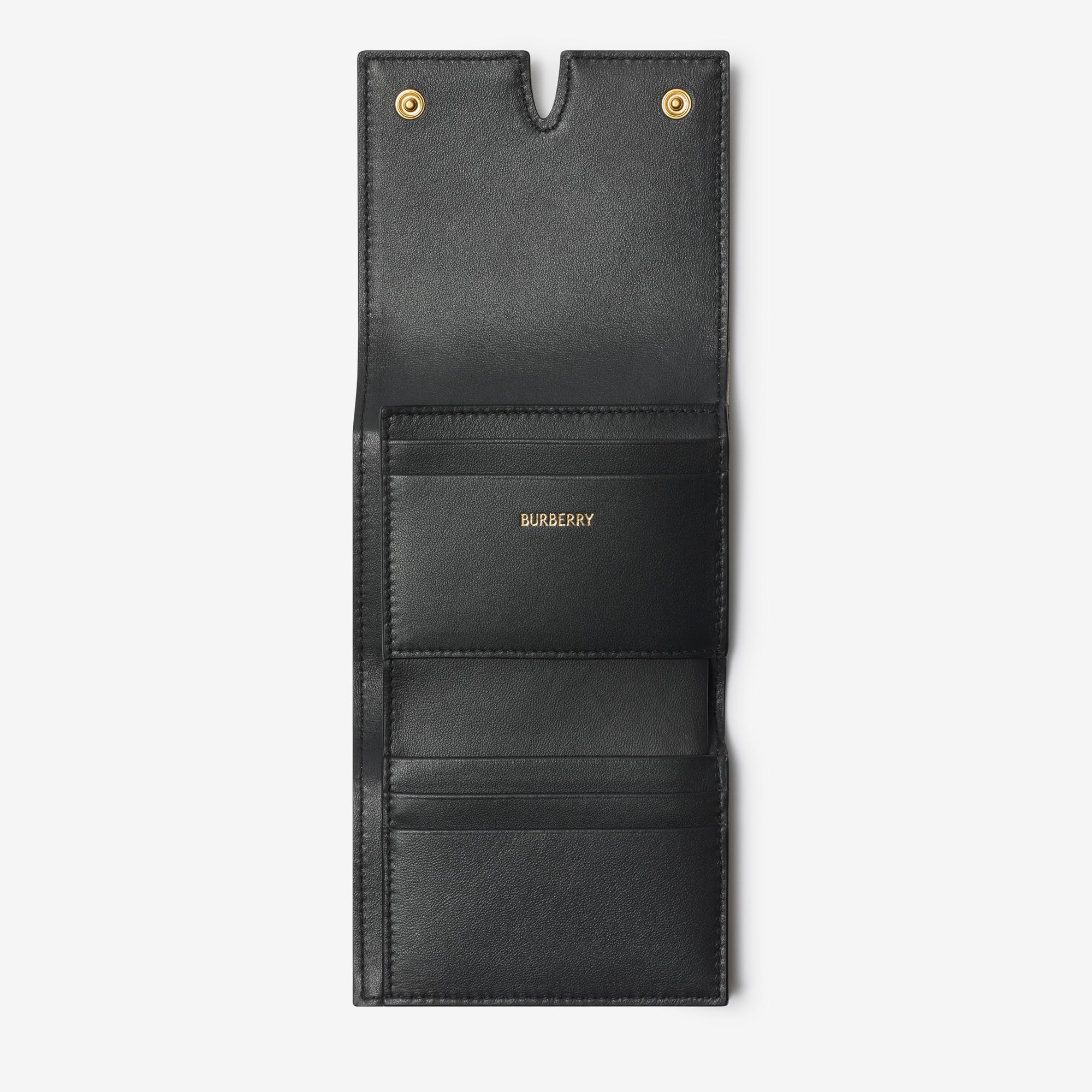 Burberry Trifold Snip Kadın Bej Cüzdan