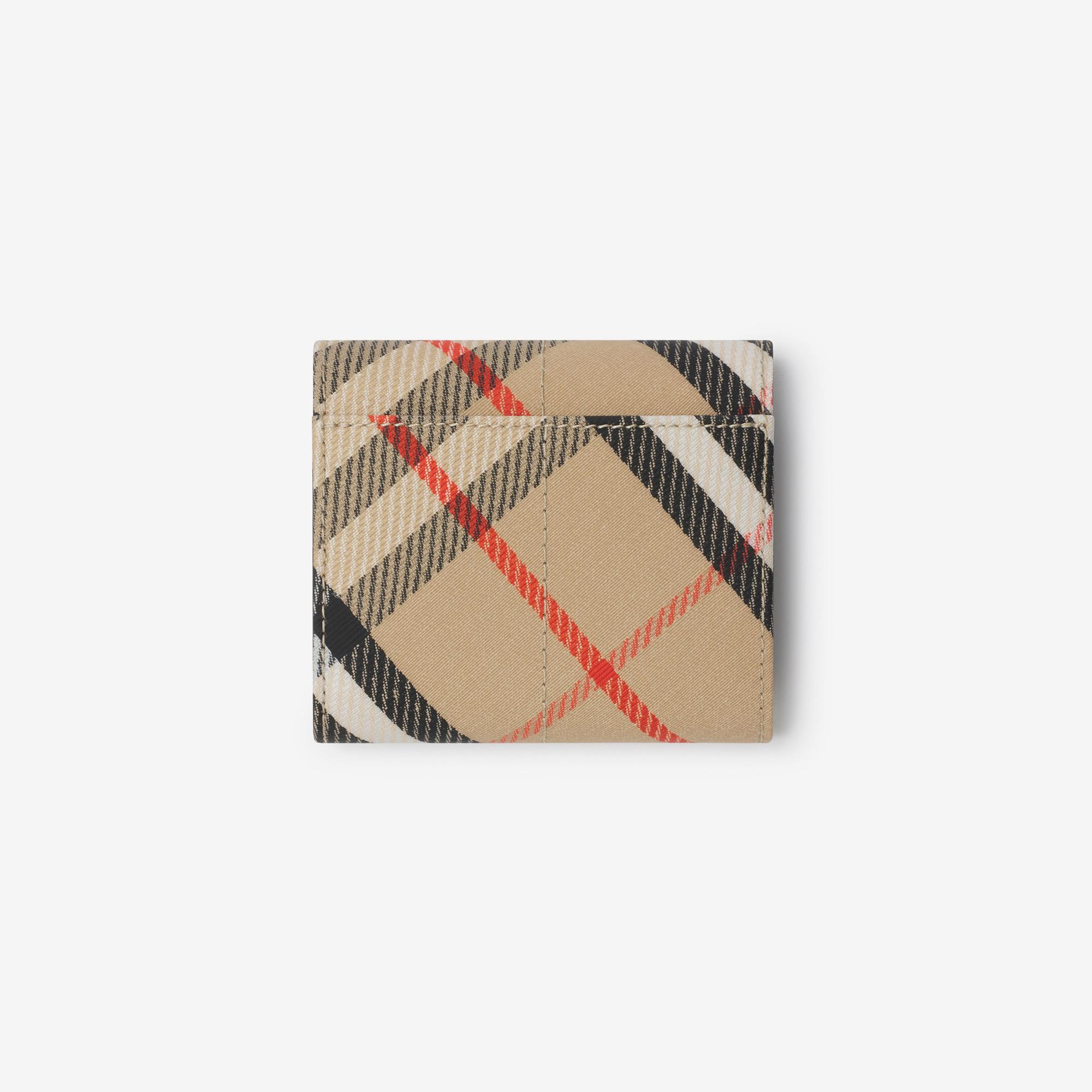 Burberry Trifold Snip Kadın Bej Cüzdan