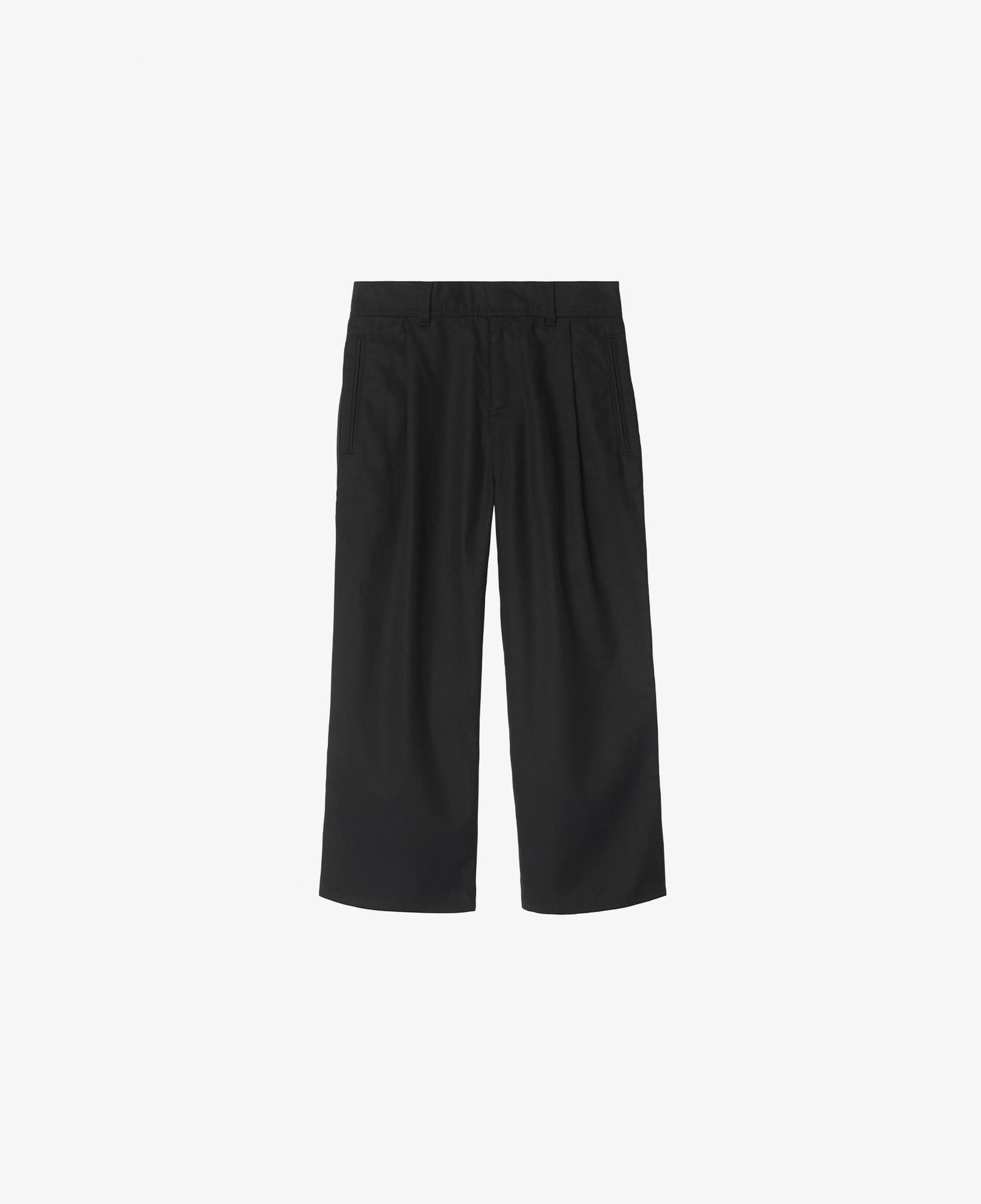 Burberry Pamuk Karışımlı Çocuk Siyah Pantolon