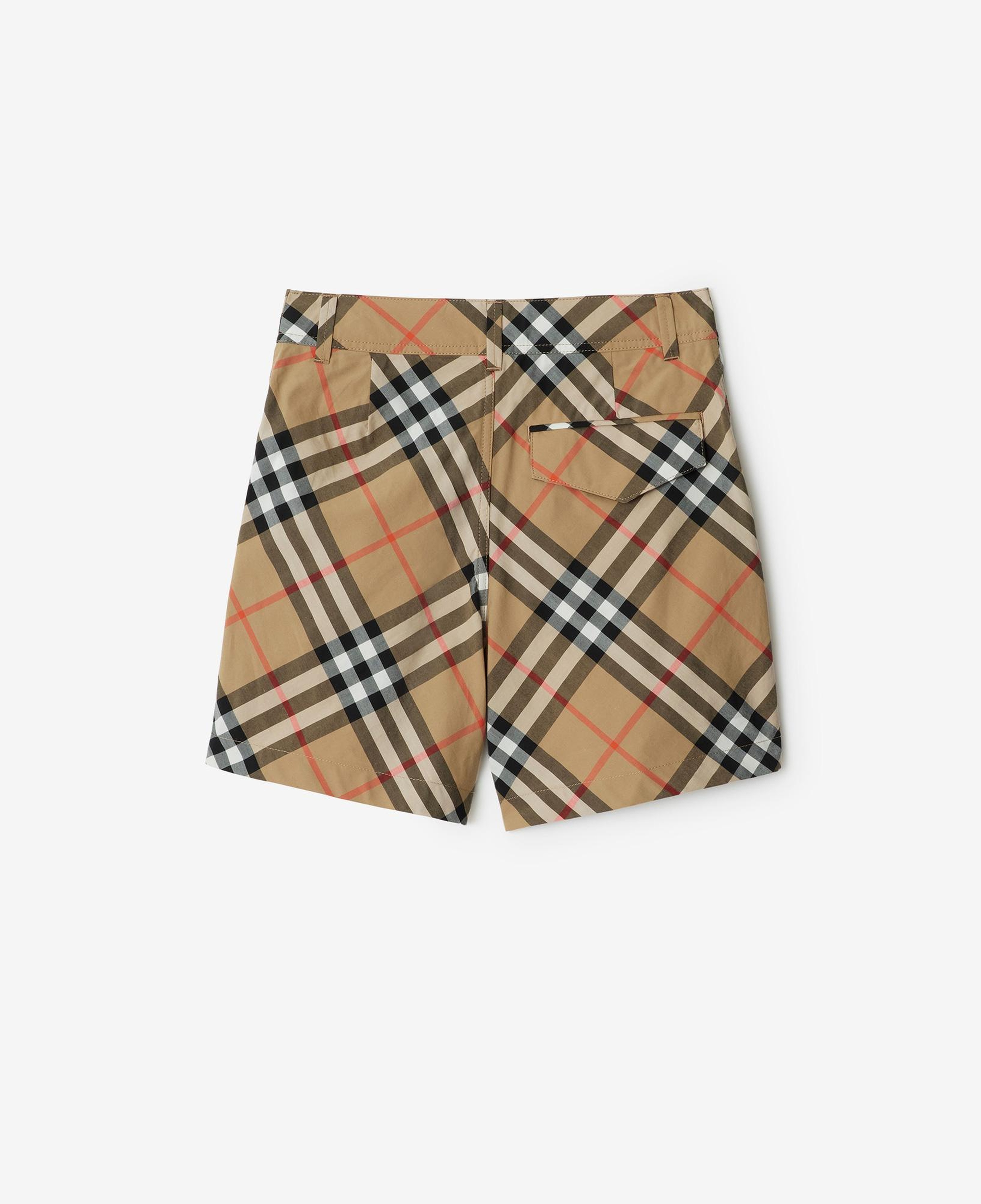 Burberry Check Pamuk Çocuk Bej Şort