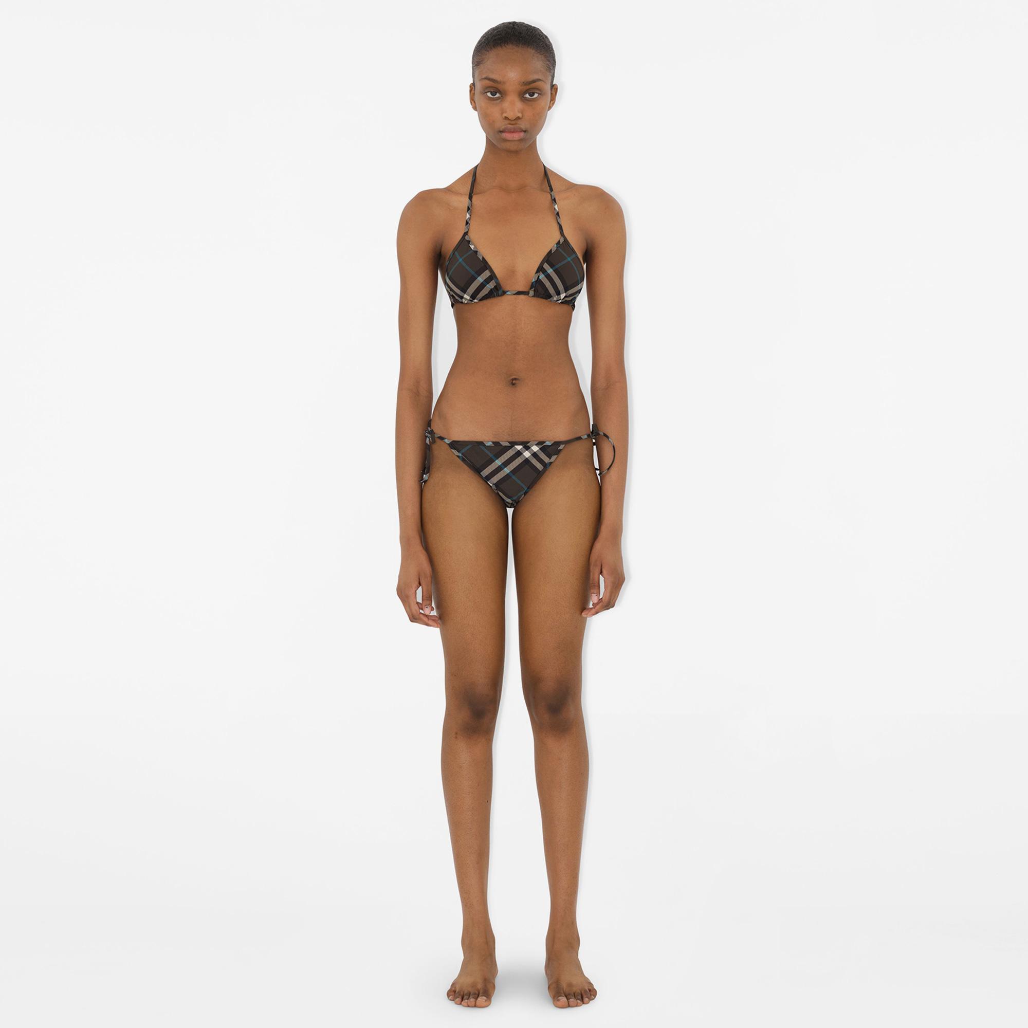 Burberry Check Kadın Haki Bikini Altı