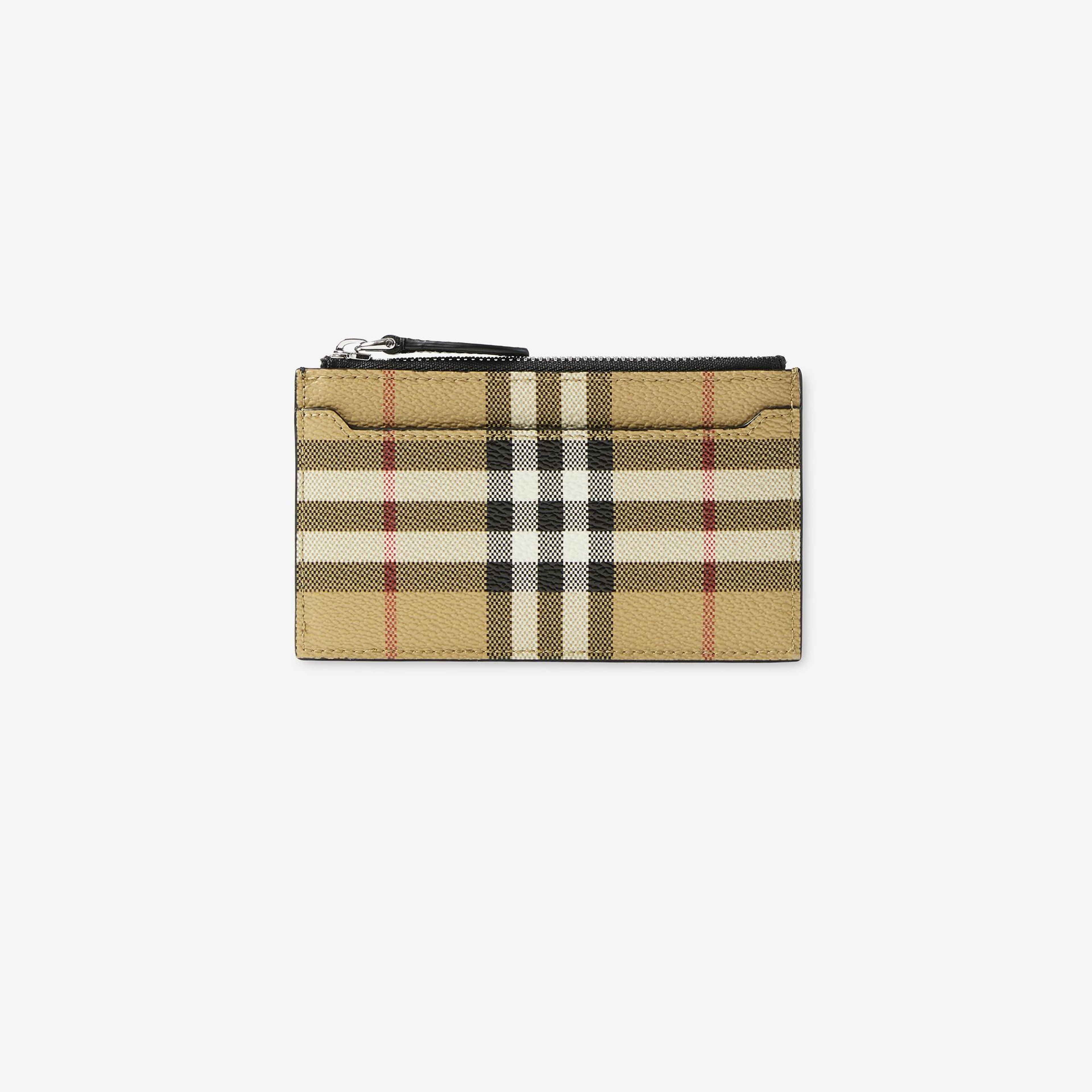 Burberry Rodwell Zip Erkek Bej Kartlık
