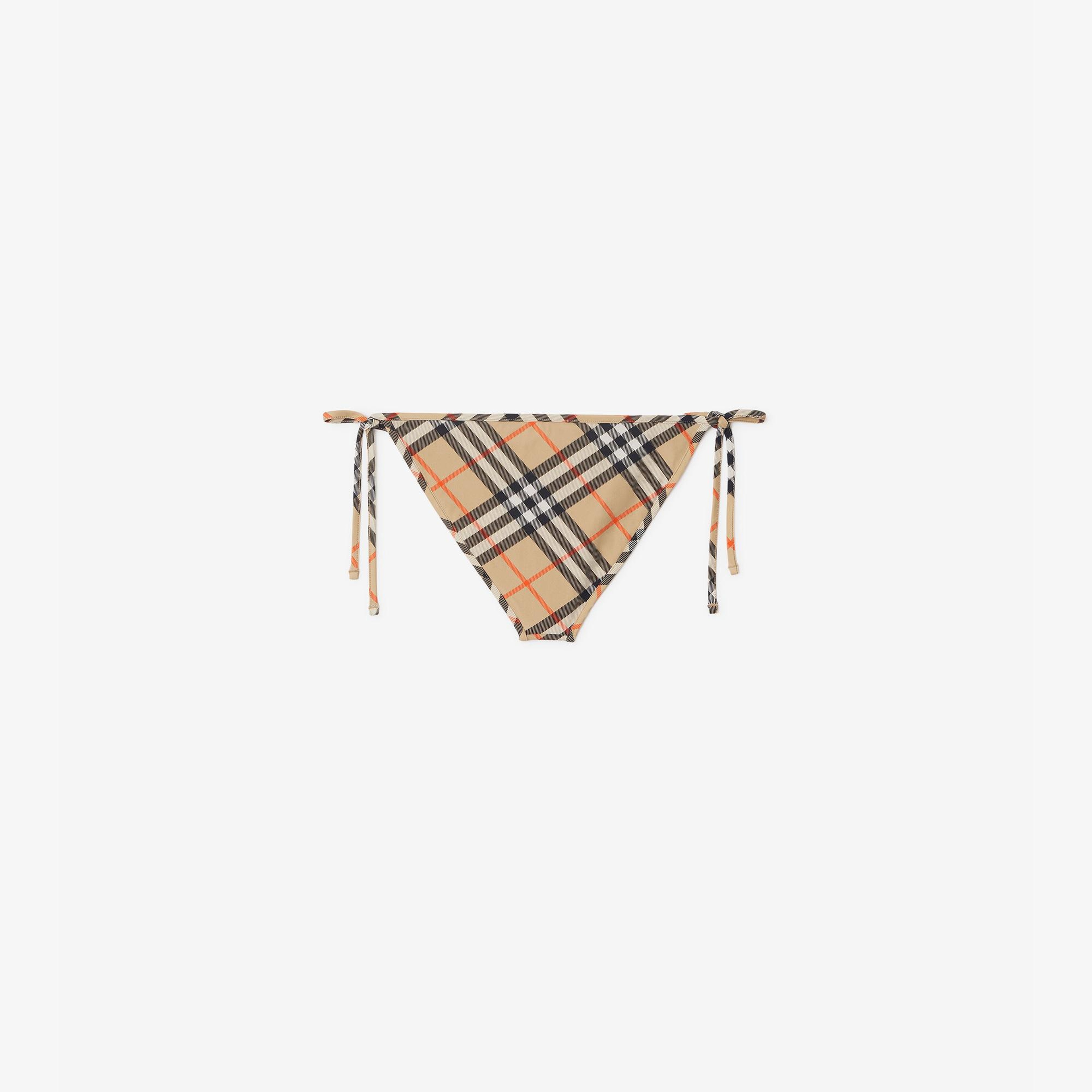 Burberry Kadın Bej Bikini Altı