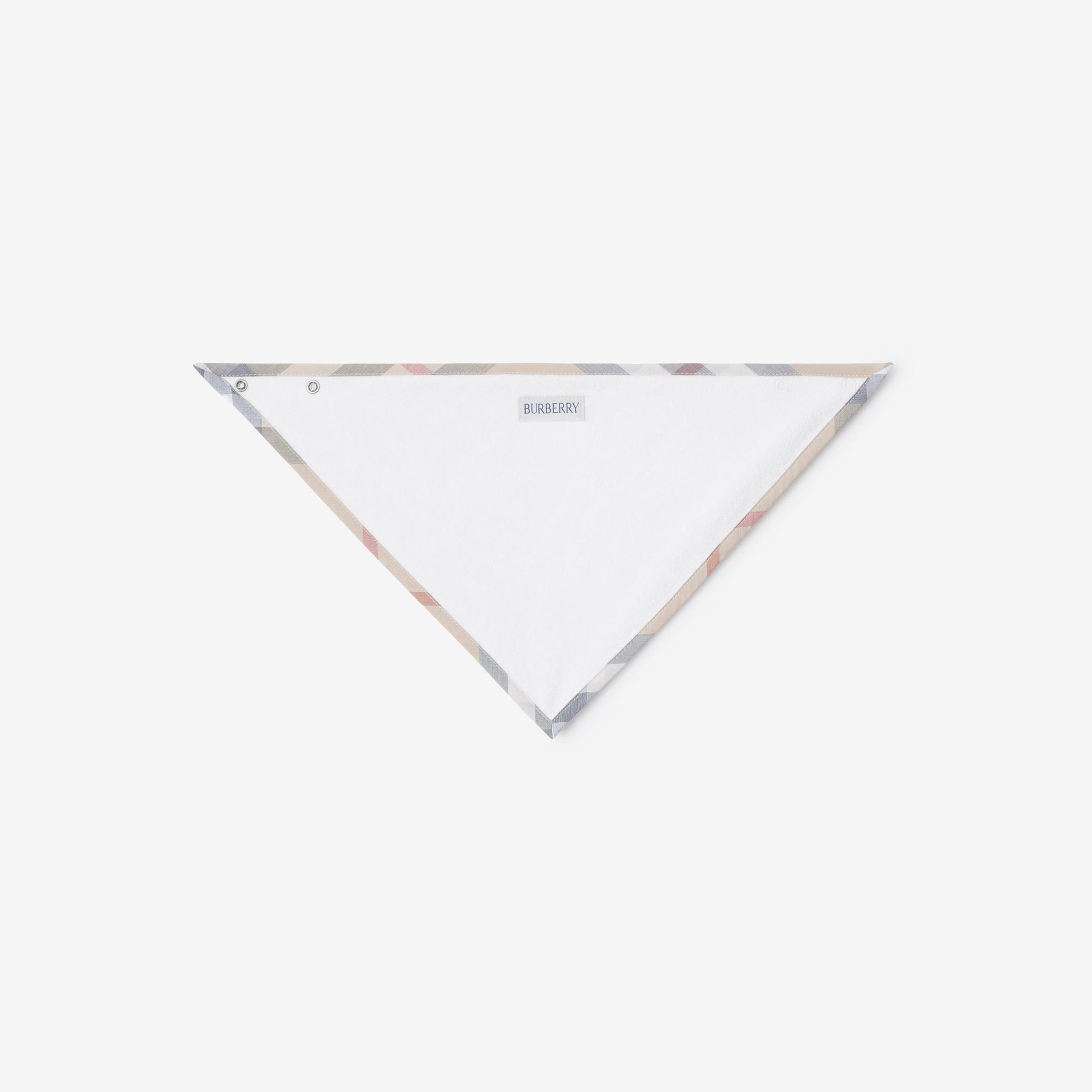 Burberry Hamilton Set Stretch Cotton Three-Piece Çocuk Beyaz Bebek Takımı