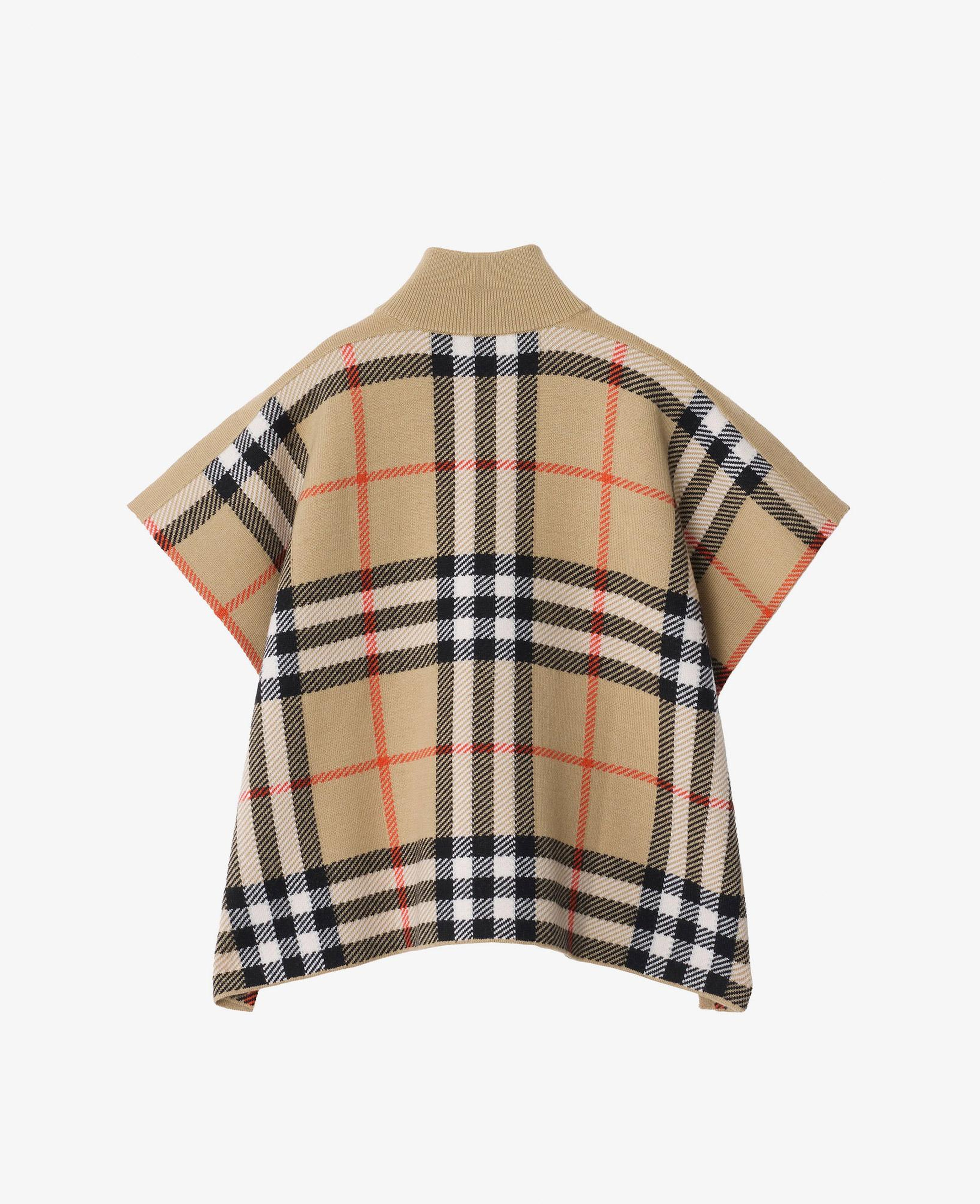 Burberry Isobel Check Çocuk Bej Ceket