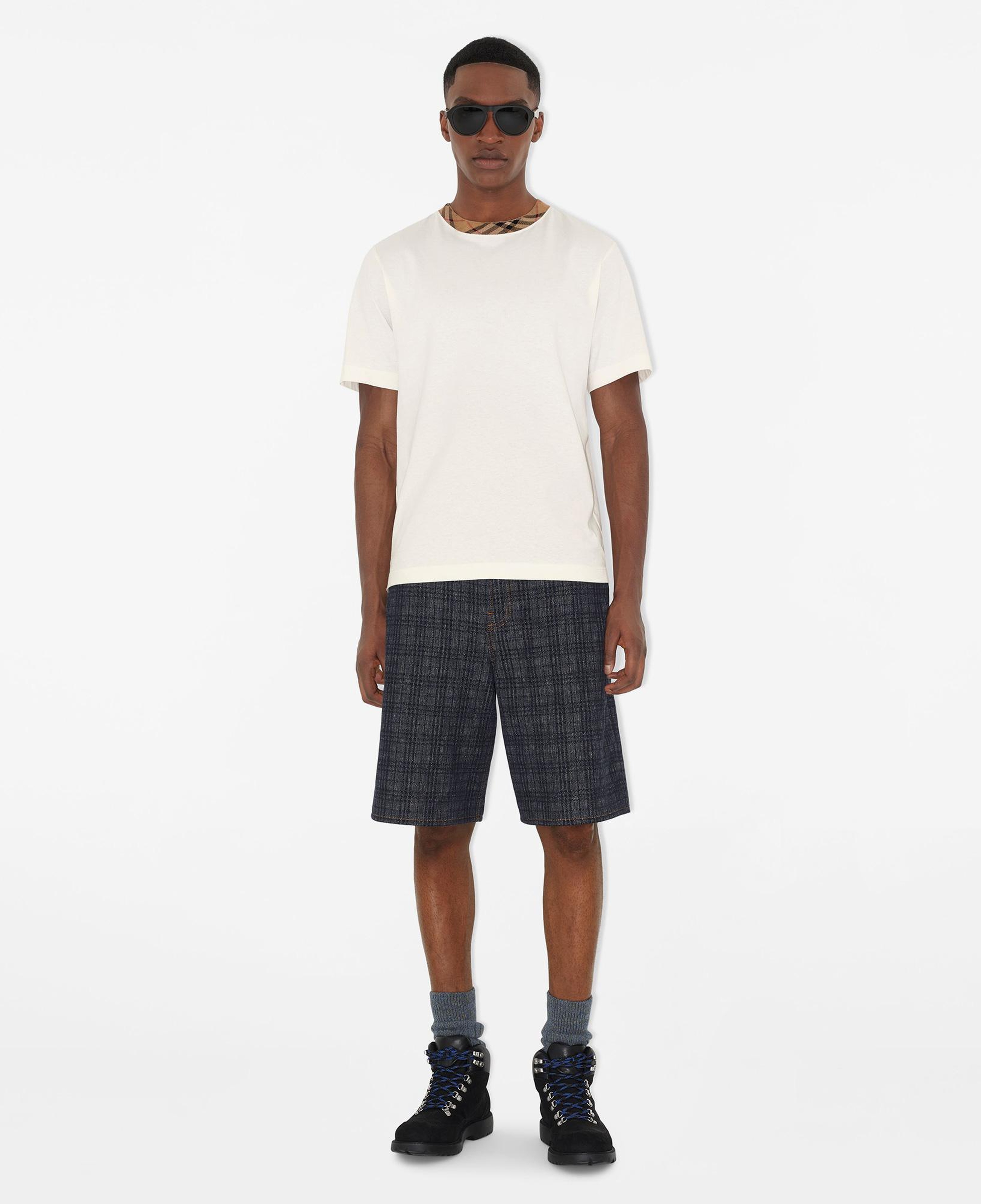 Burberry Erkek Beyaz T-Shirt