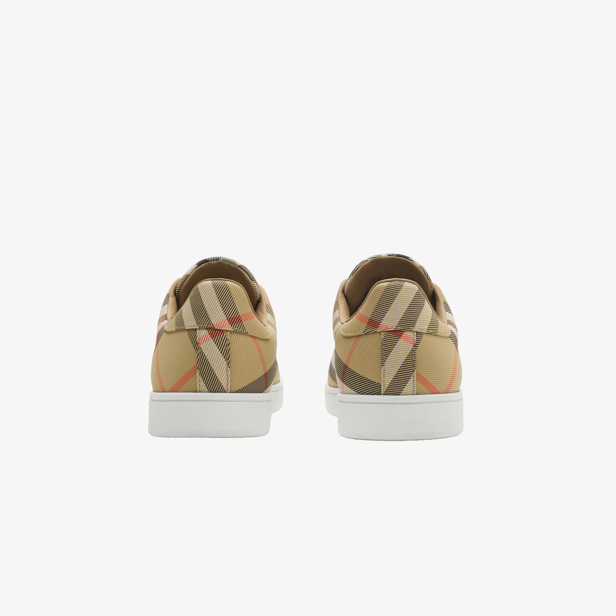 Burberry Set Check Kadın Bej Sneaker