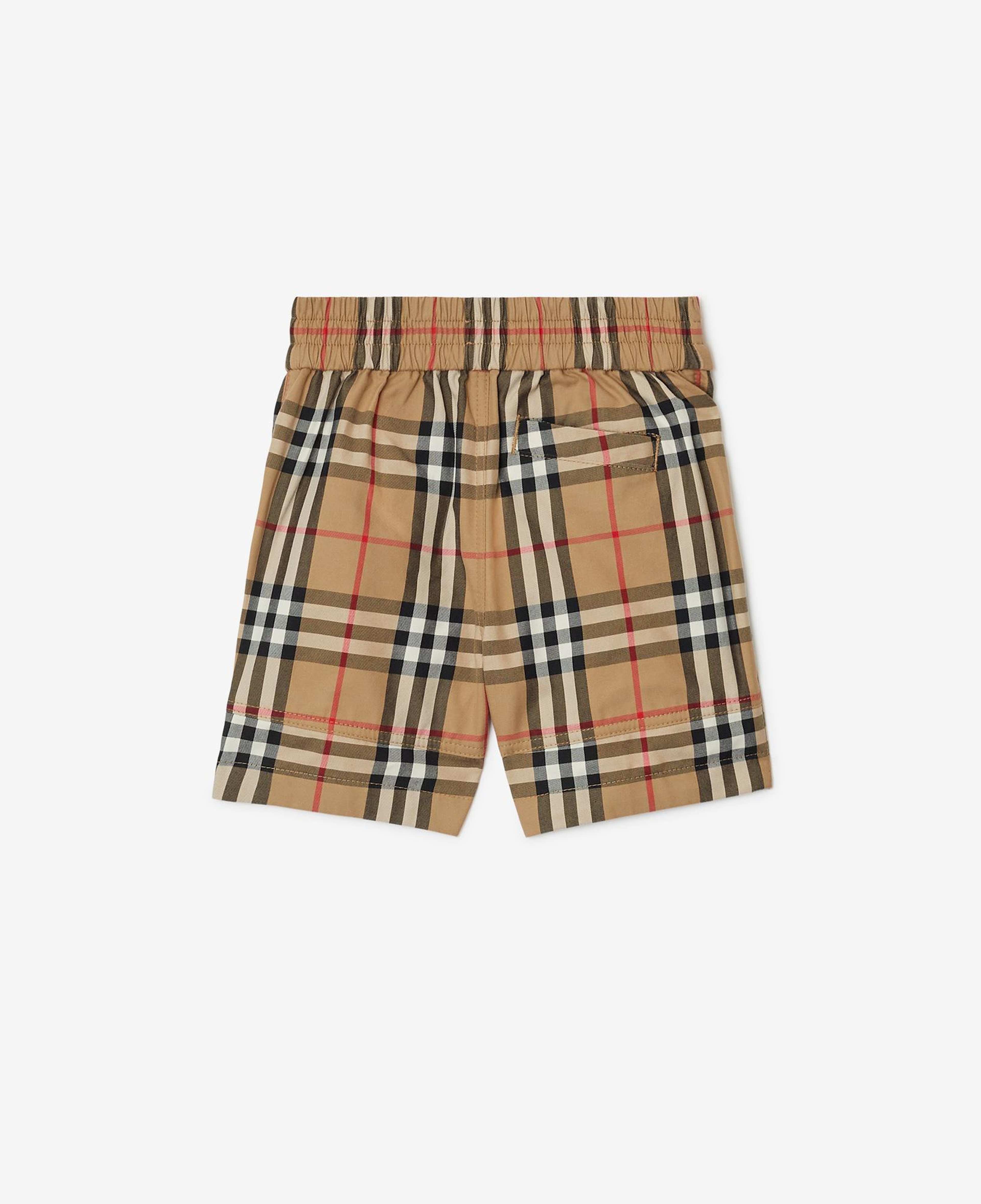 Burberry Check Pamuk Çocuk Bej Şort
