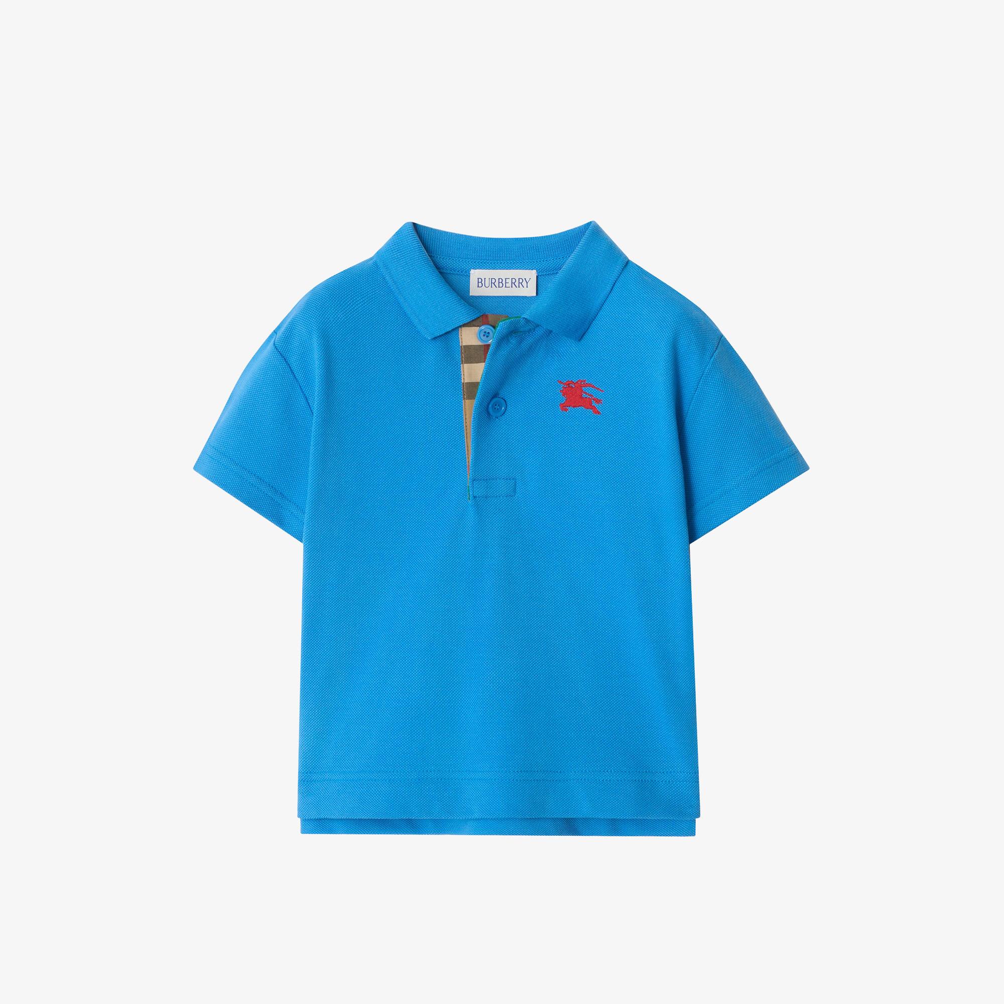 Burberry Johane Ekd Çocuk Mavi Polo