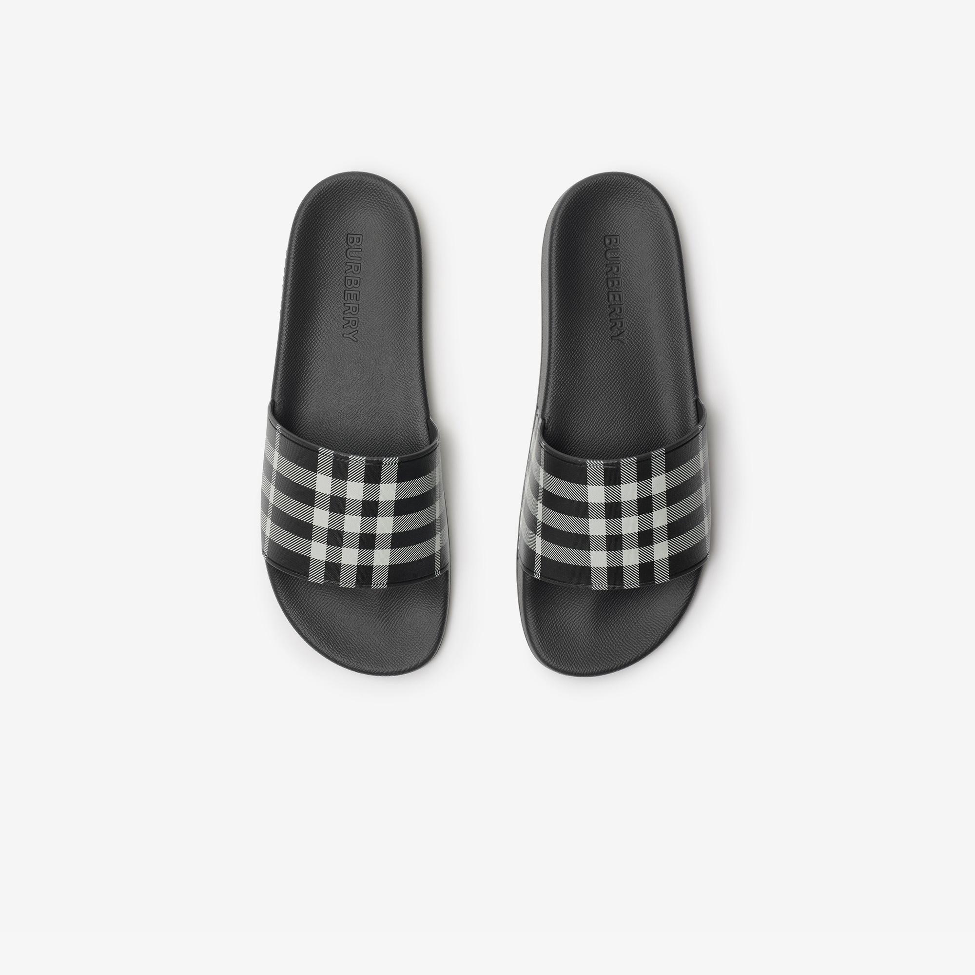 Burberry Sdl Furley Erkek Siyah Terlik