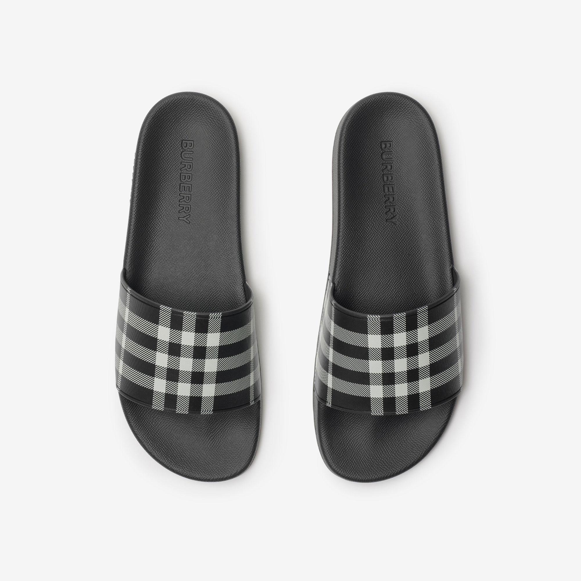 Burberry Sdl Furley Erkek Siyah Terlik