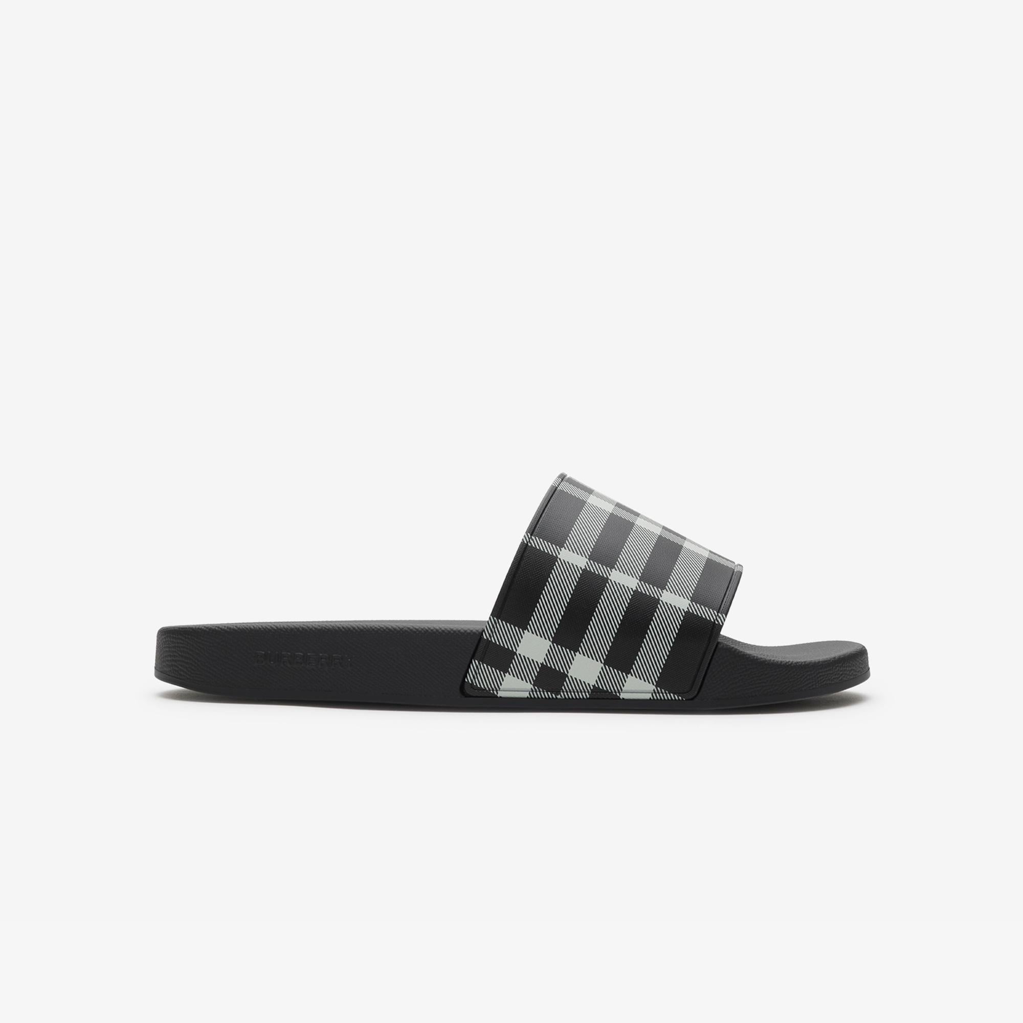 Burberry Sdl Furley Erkek Siyah Terlik