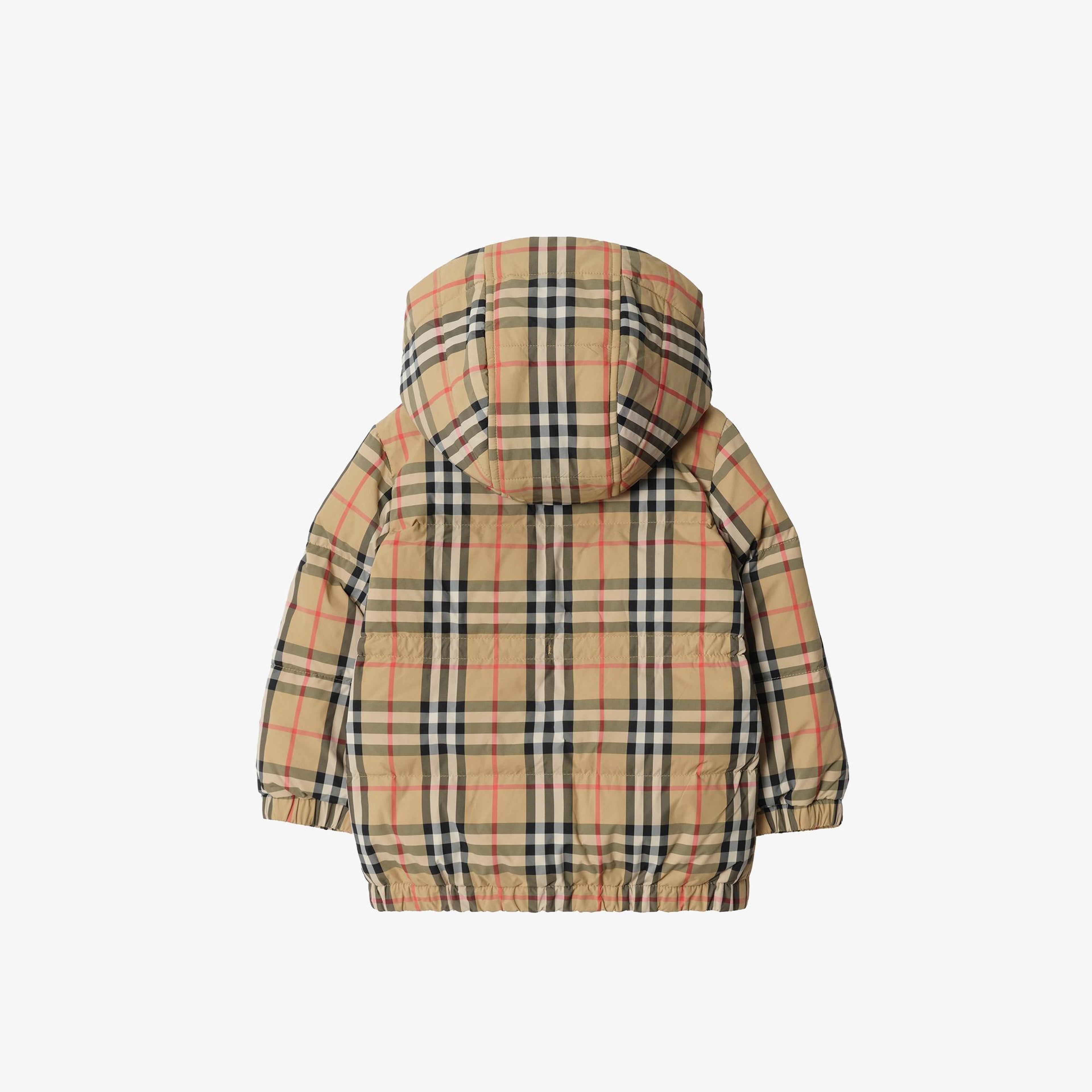 Burberry Franklın Check Çocuk Bej Mont