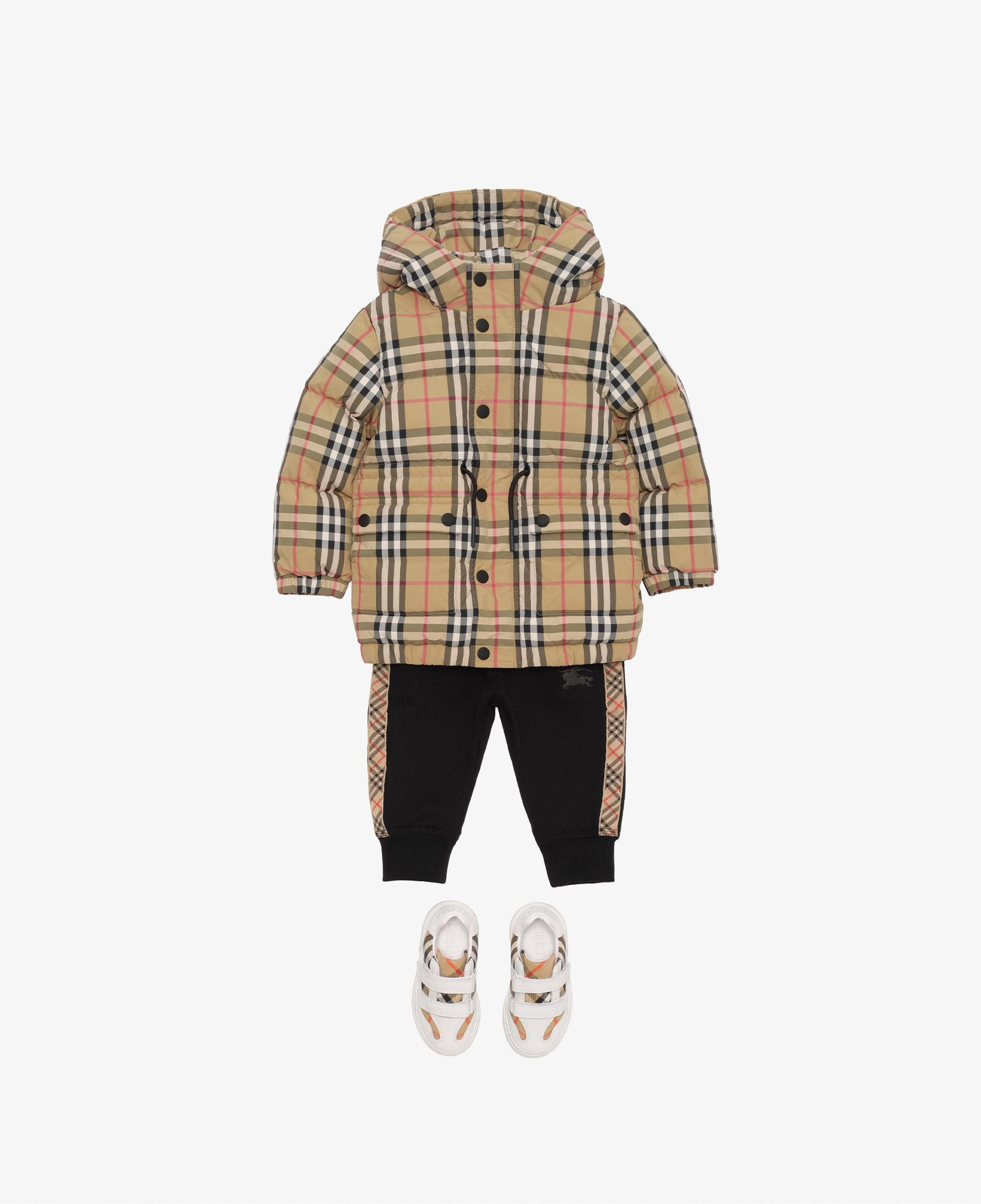 Burberry Franklın Check Çocuk Bej Mont