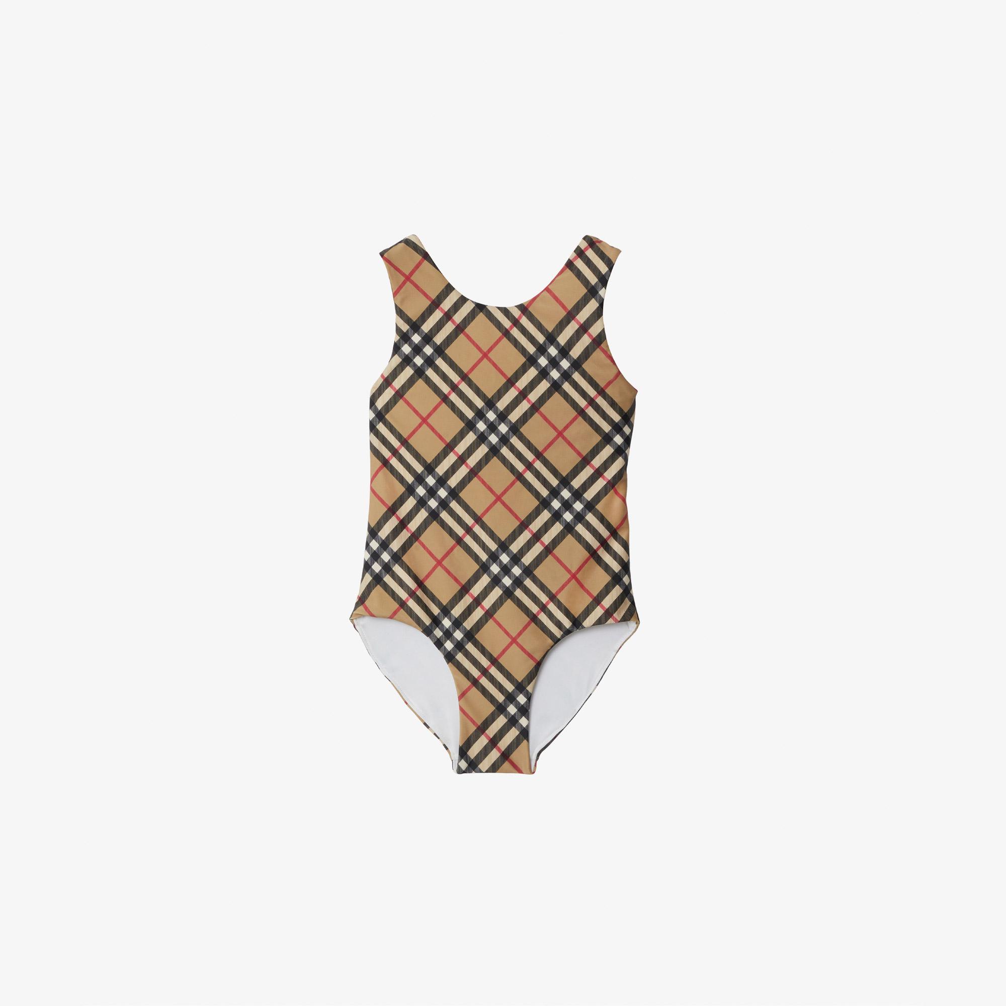 Burberry Check Çocuk Bej Mayo