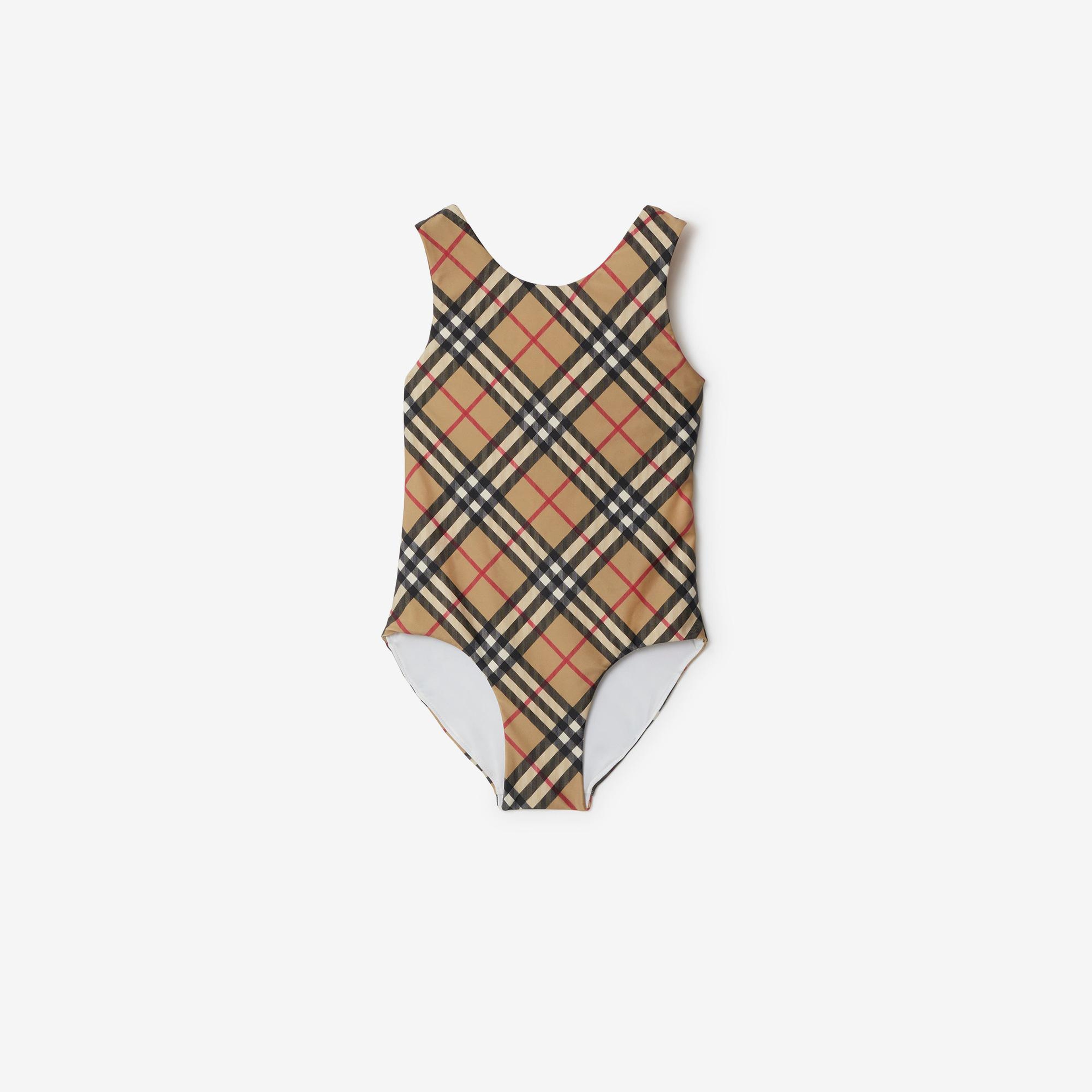 Burberry Check Çocuk Bej Mayo
