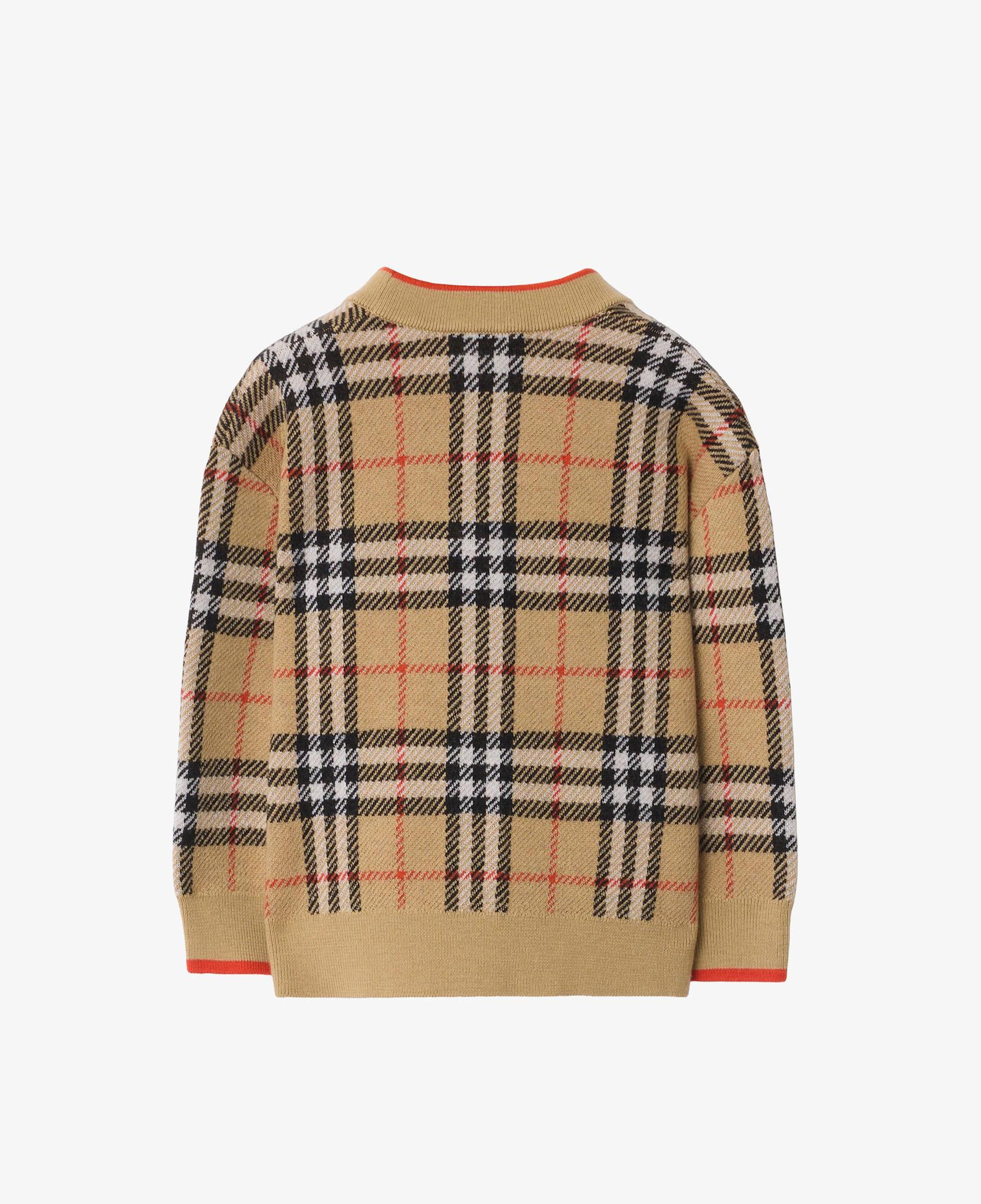 Burberry Graham Check Çocuk Bej Hırka