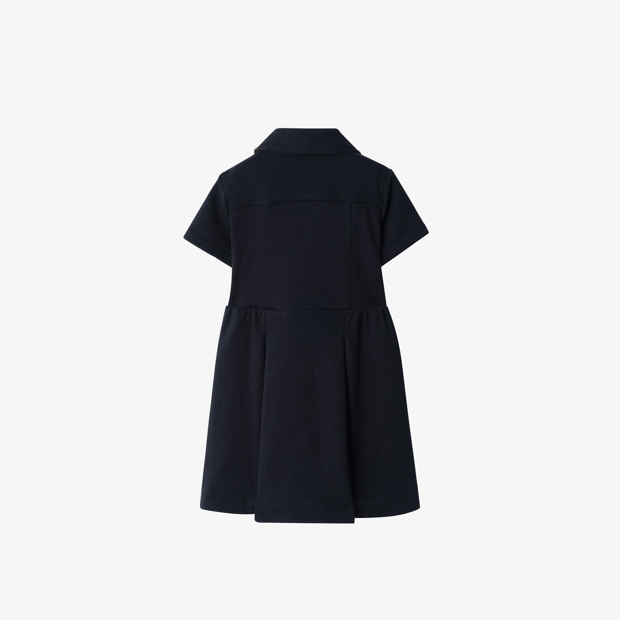 Burberry Elvıe Çocuk Lacivert Elbise