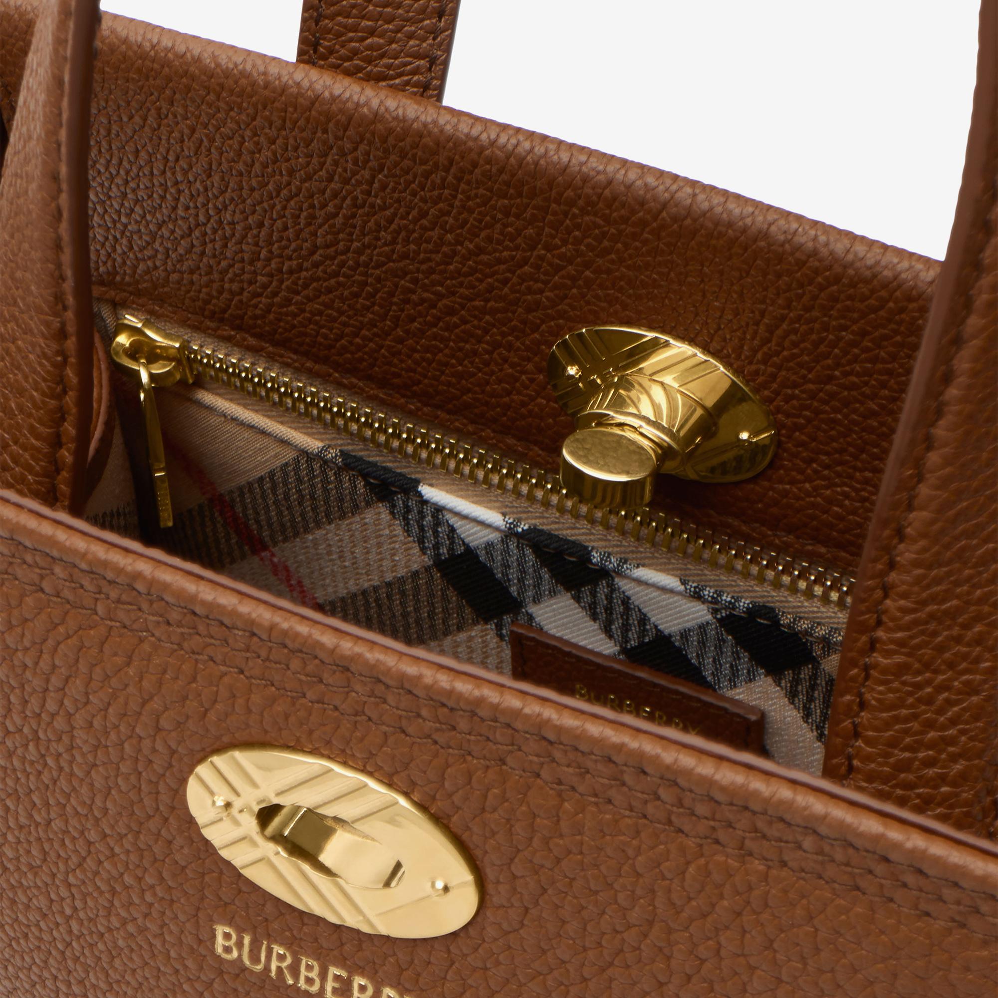 Burberry Mini Cotswolds Kadın Kahverengi Tote Çanta
