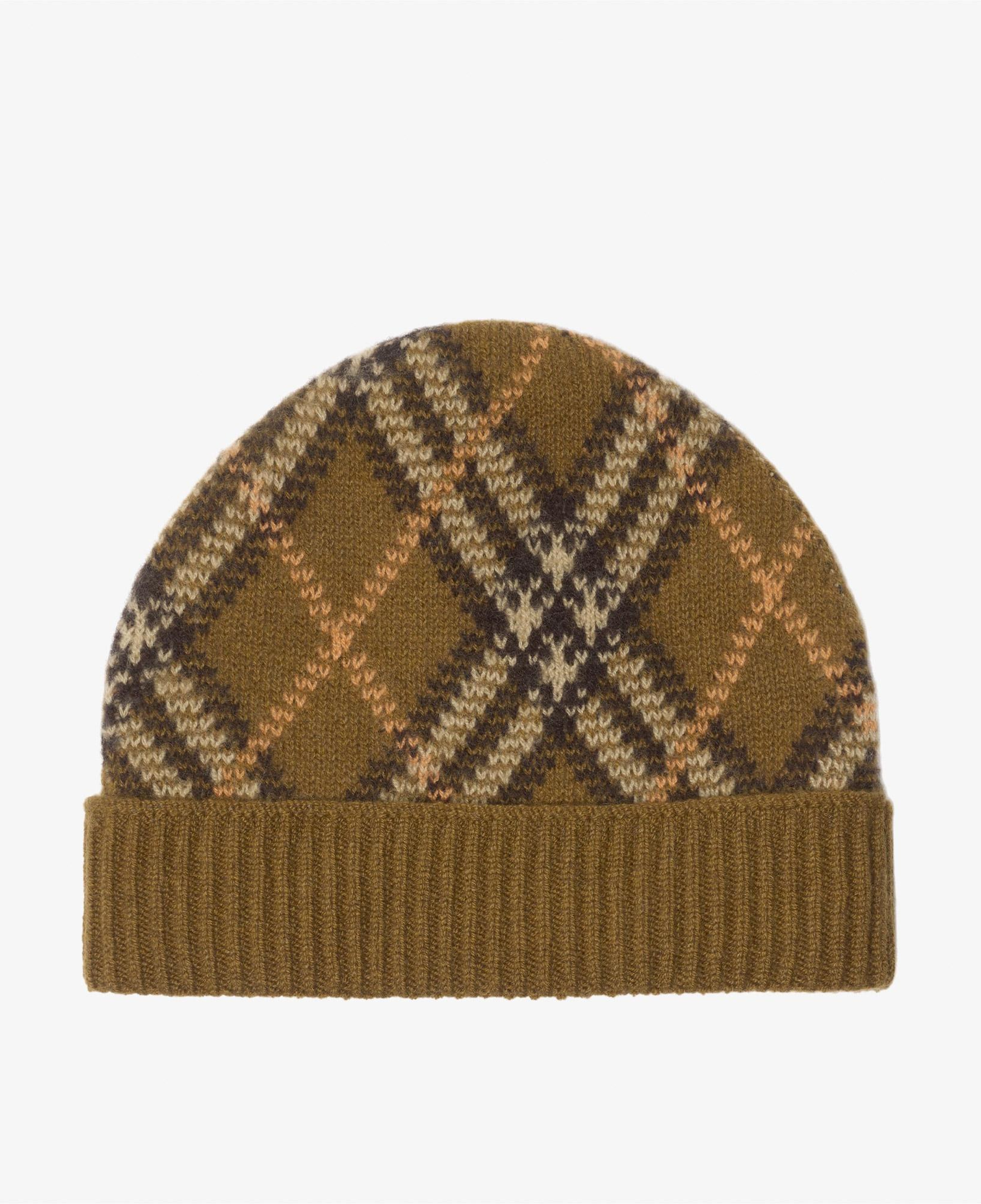 Burberry Check Kaşmir Erkek Haki Bere