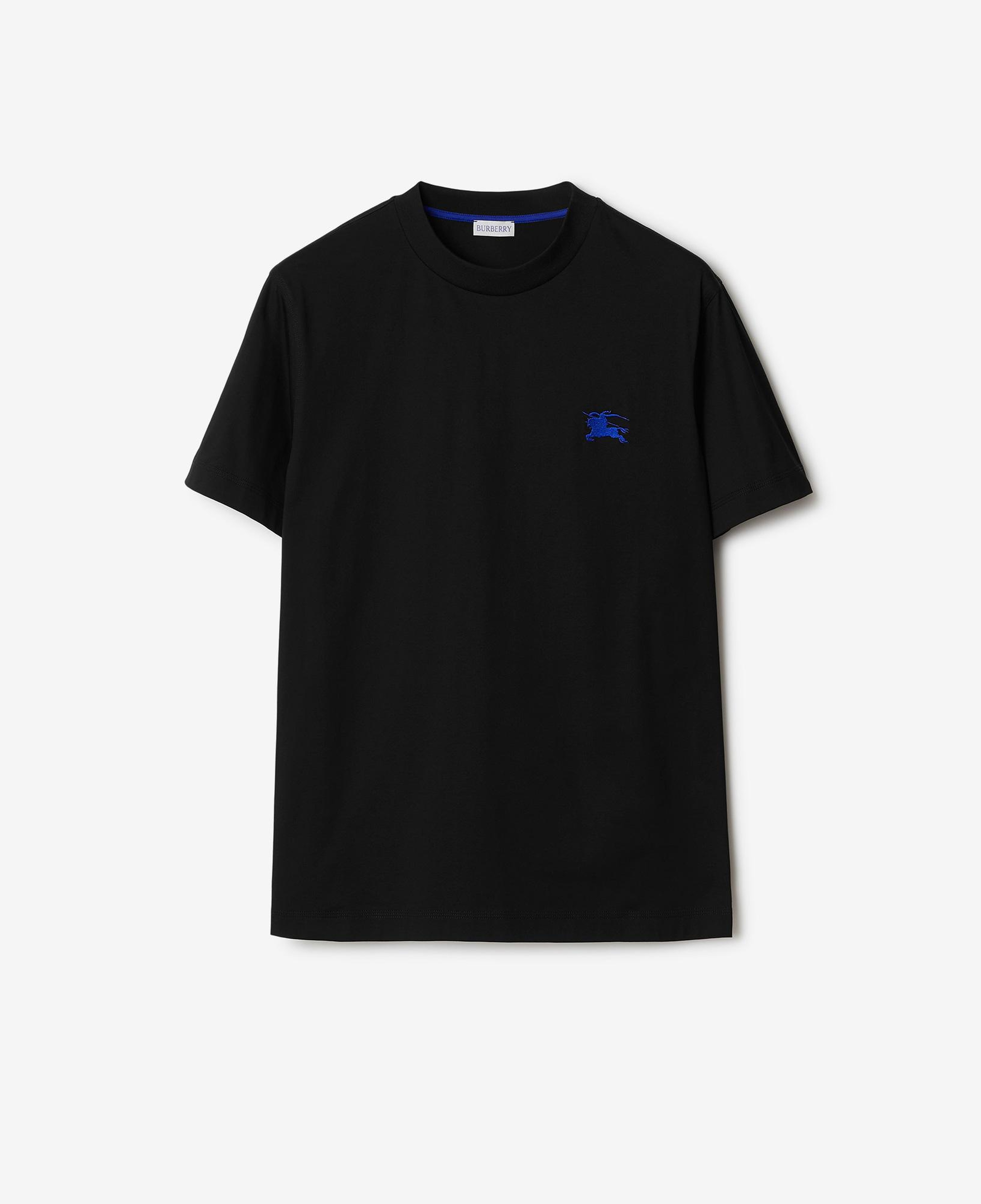 Burberry Pamuklu Erkek Siyah T-Shirt