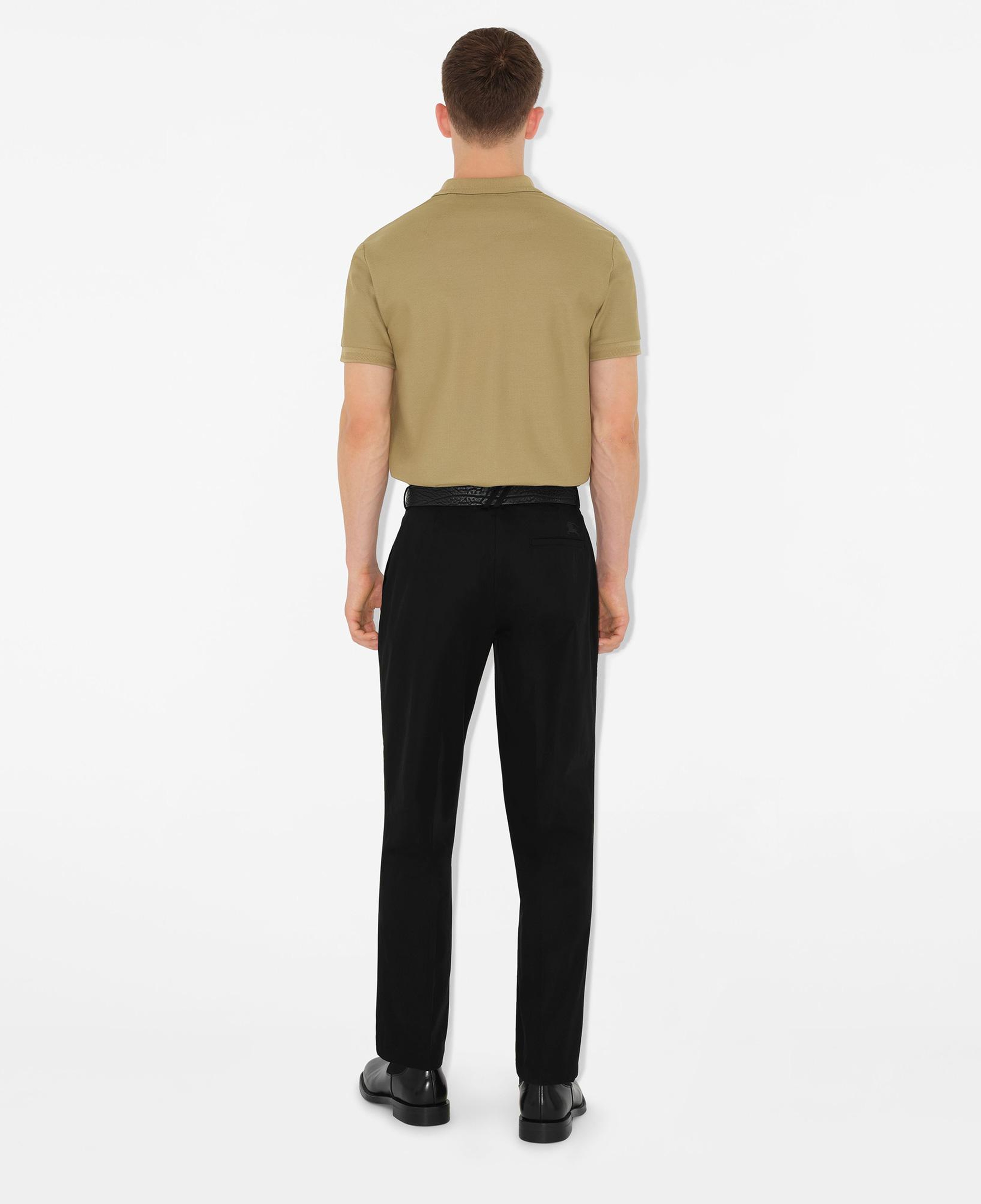 Burberry Eddie Cotton Erkek Bej Polo
