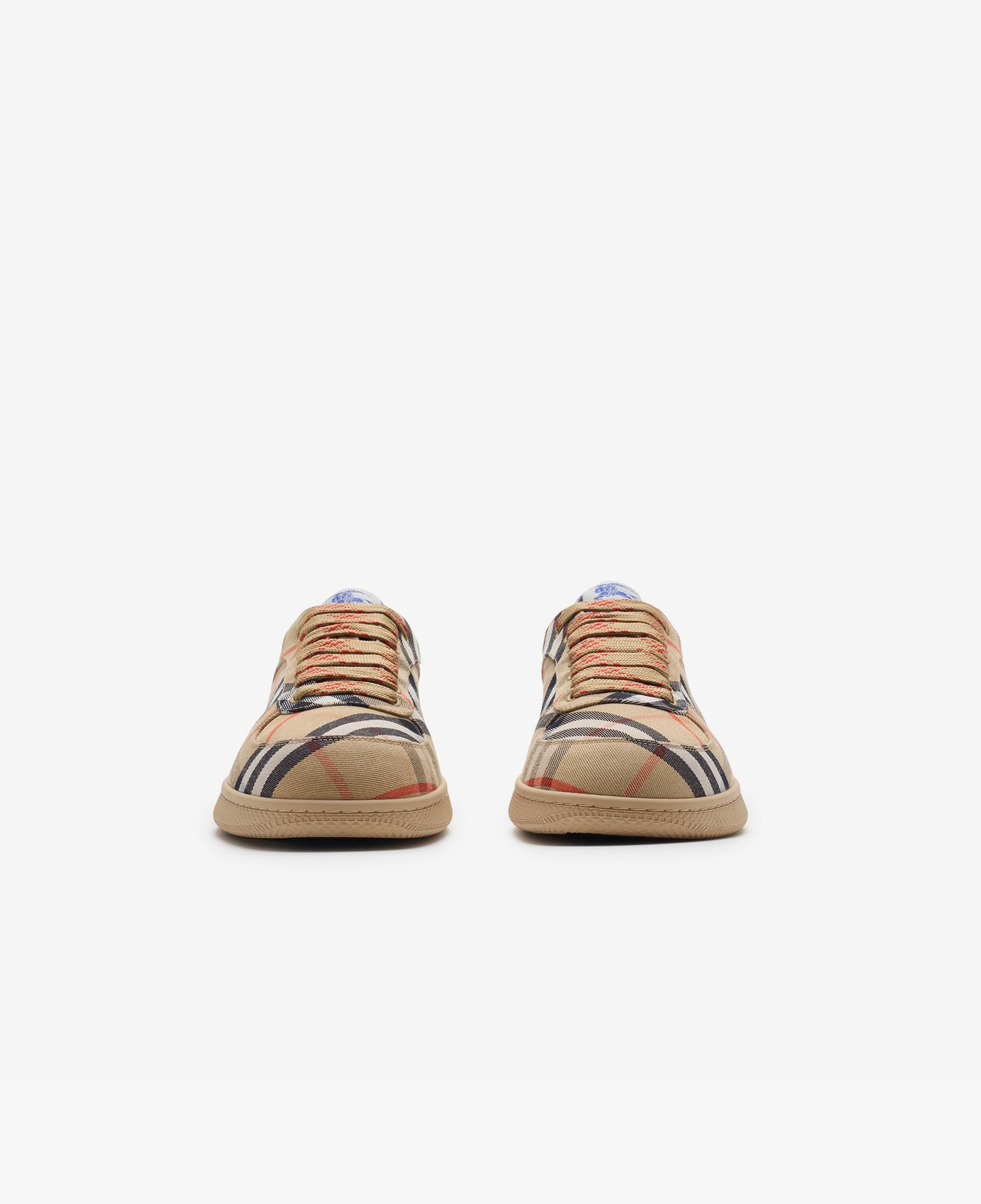 Burberry Check Terrace Erkek Bej Sneaker