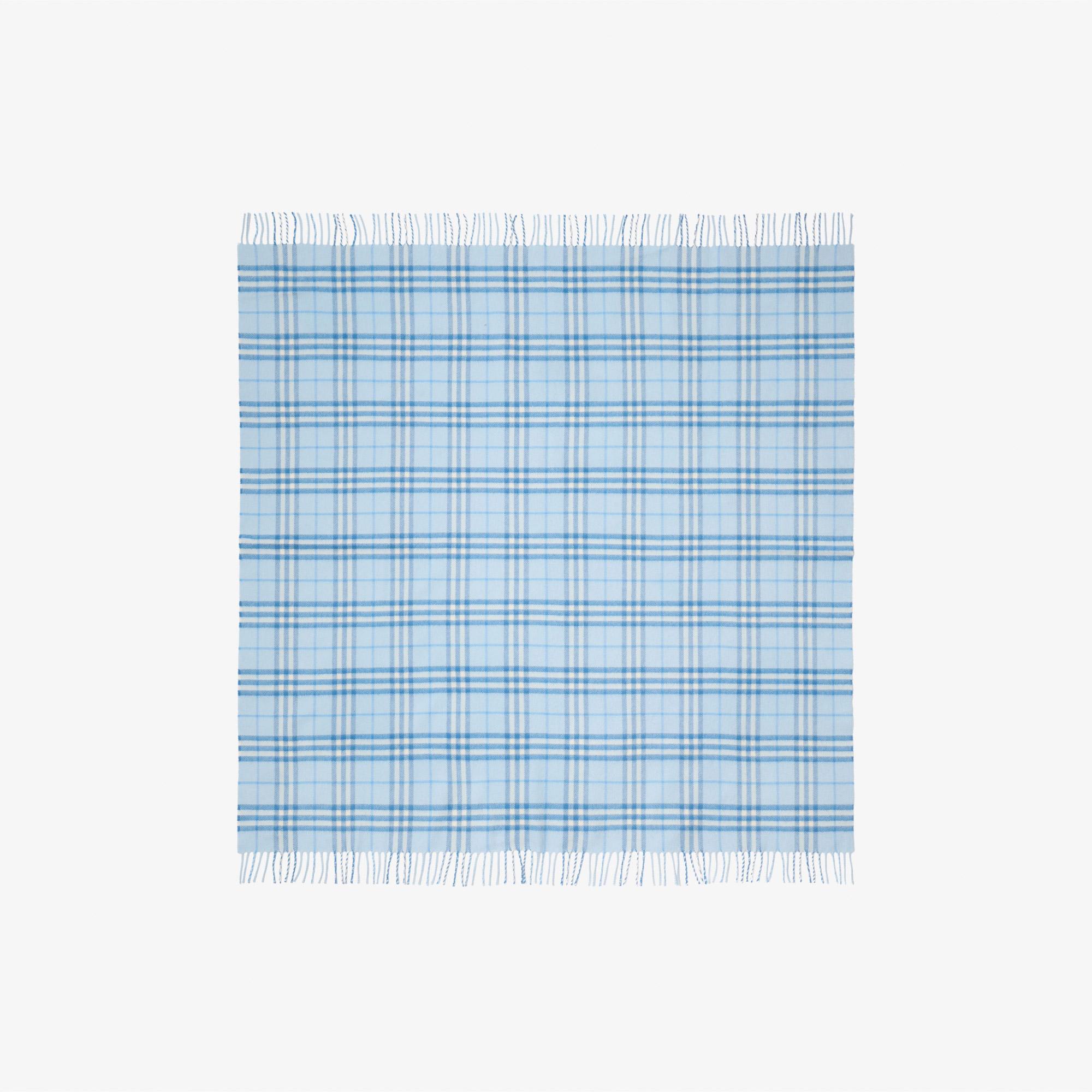 Burberry Check Çocuk Mavi Battaniye