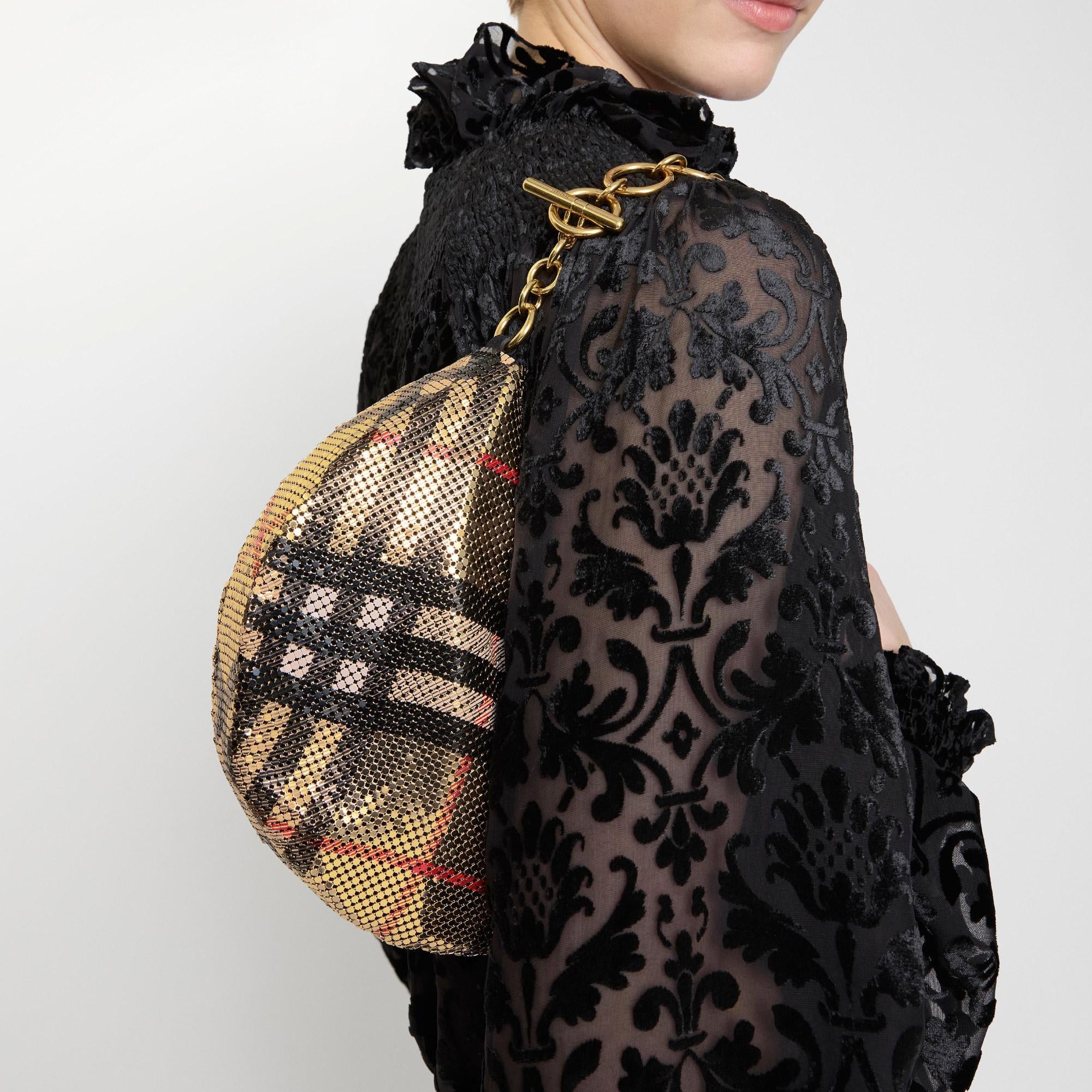 Burberry Chaınmaıl Kadın Bej Omuz Çantası