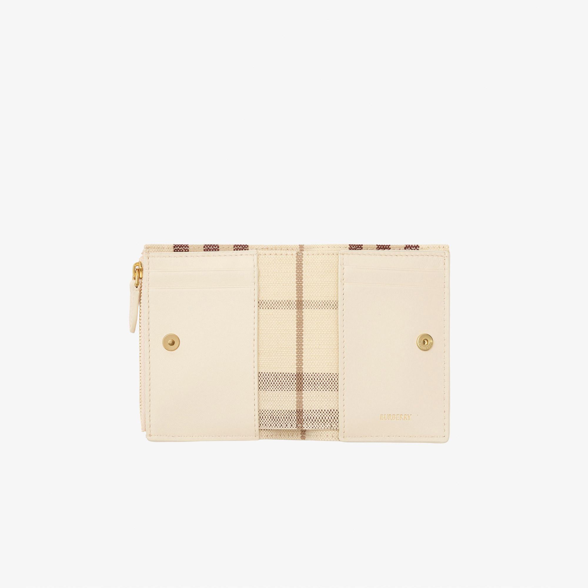 Burberry Bıfold Kadın Bej Cüzdan