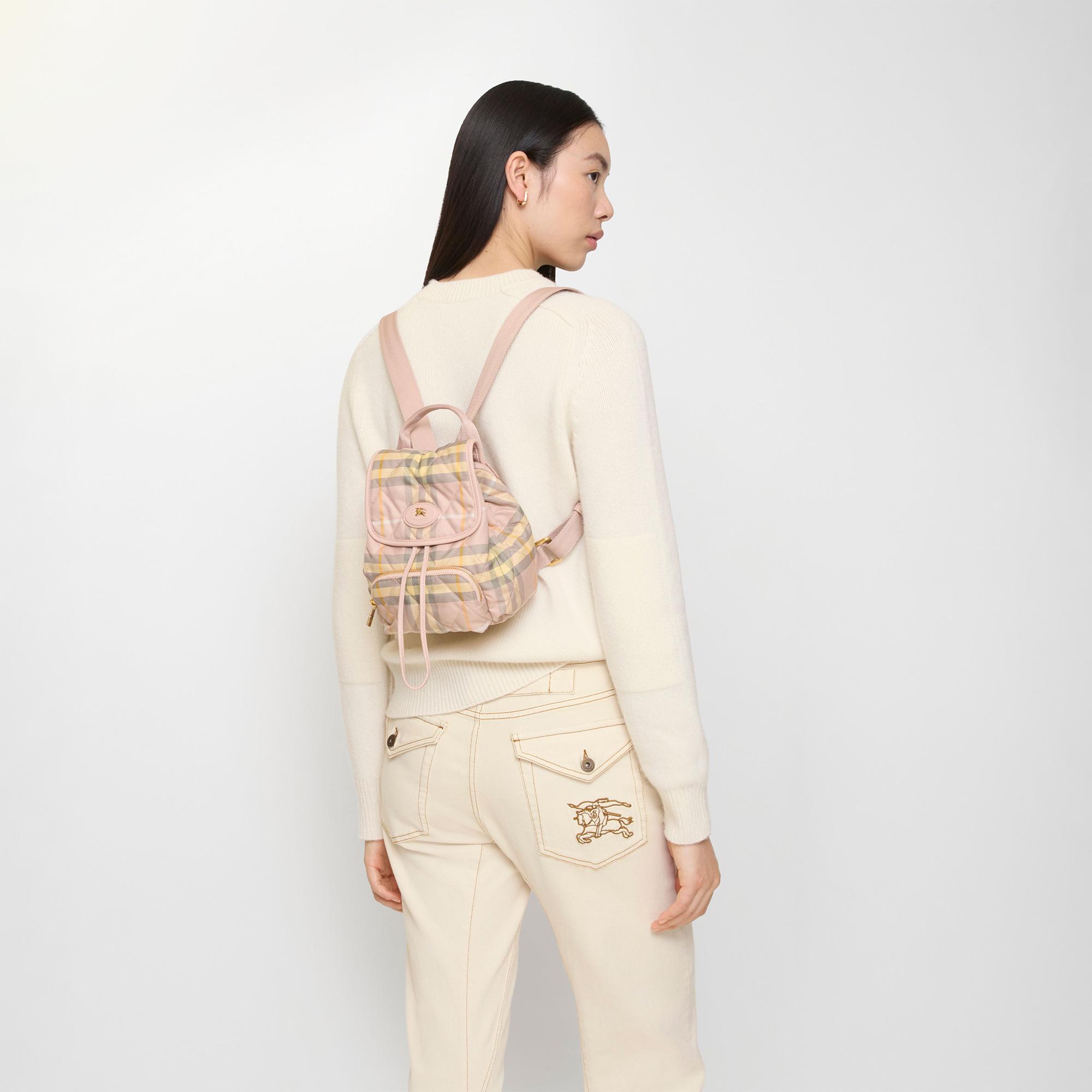 Burberry Mini Kadın Pembe Sırt Çantası