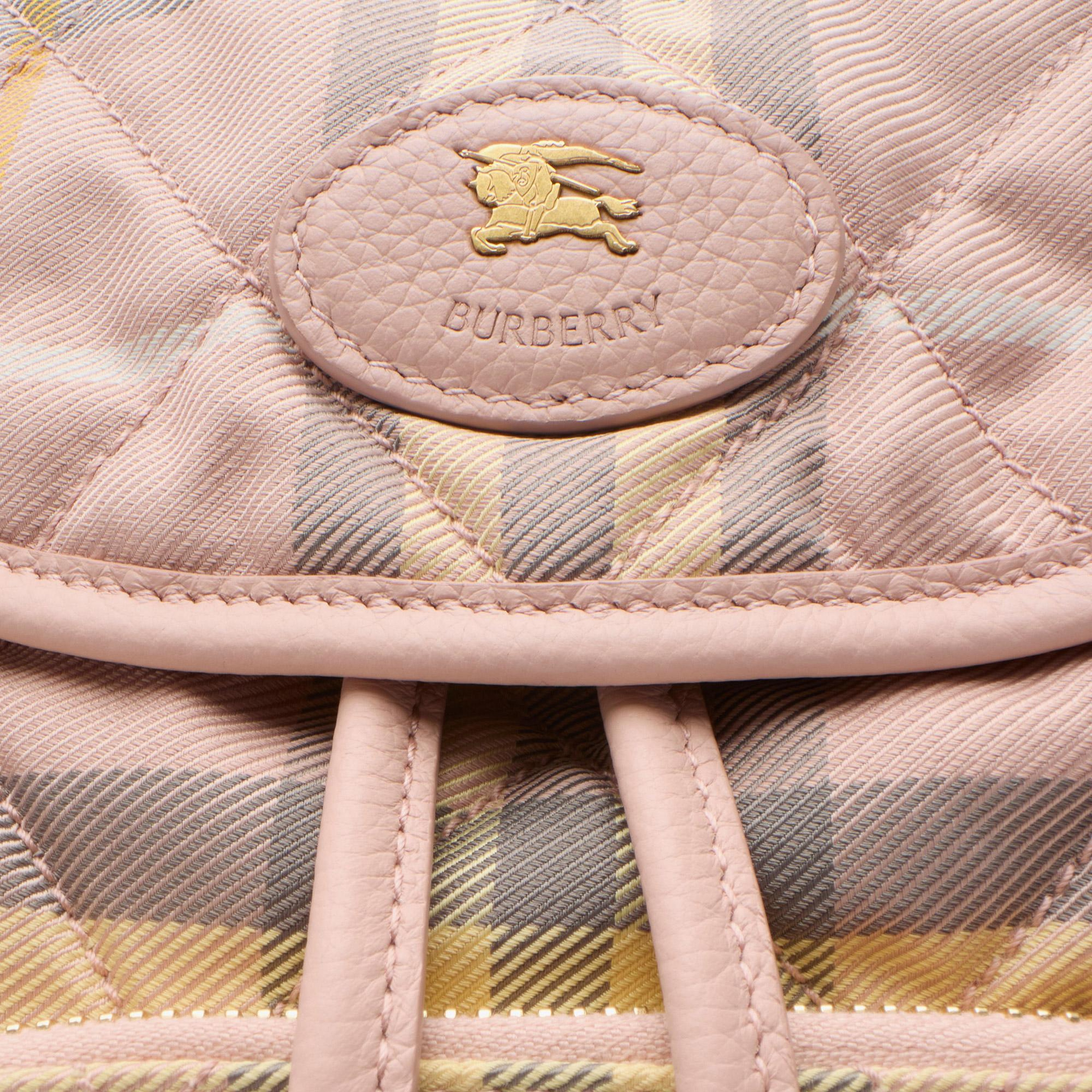 Burberry Mini Kadın Pembe Sırt Çantası