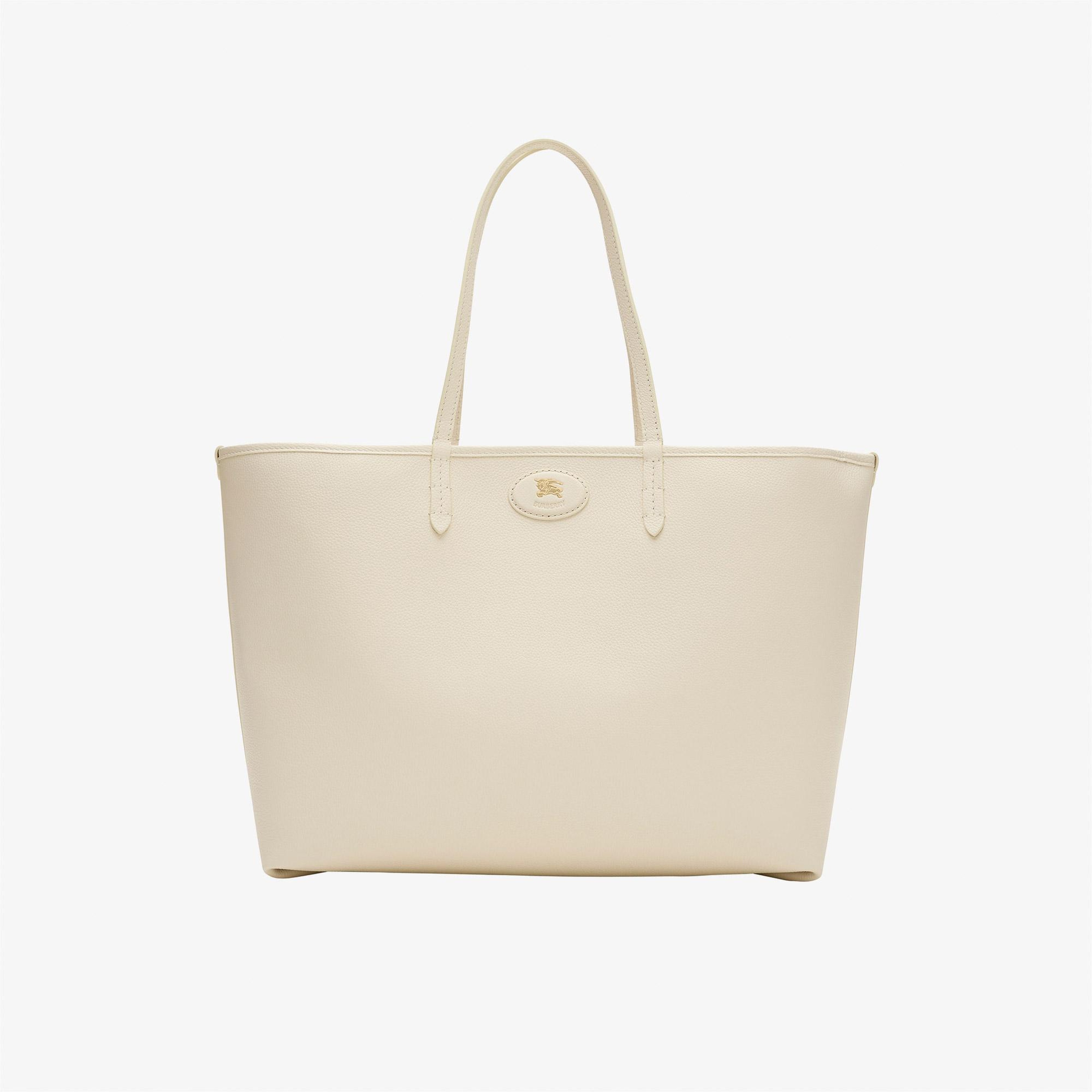 Burberry Reversıble Tote Kadın Bej Omuz Çantası