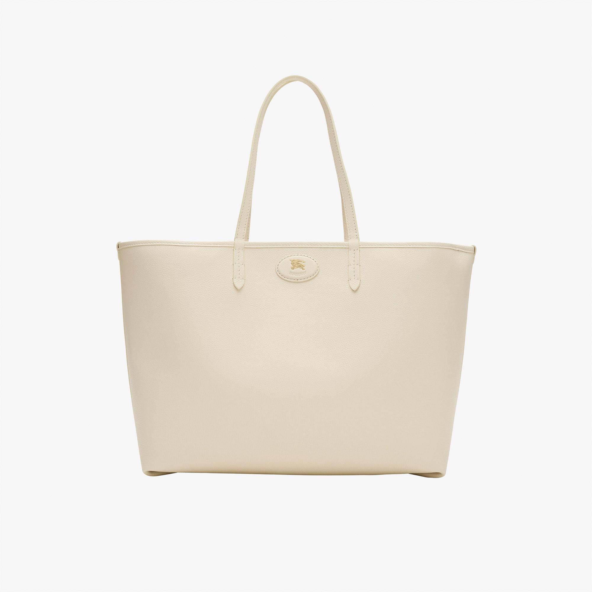 Burberry Reversıble Tote Kadın Bej Omuz Çantası