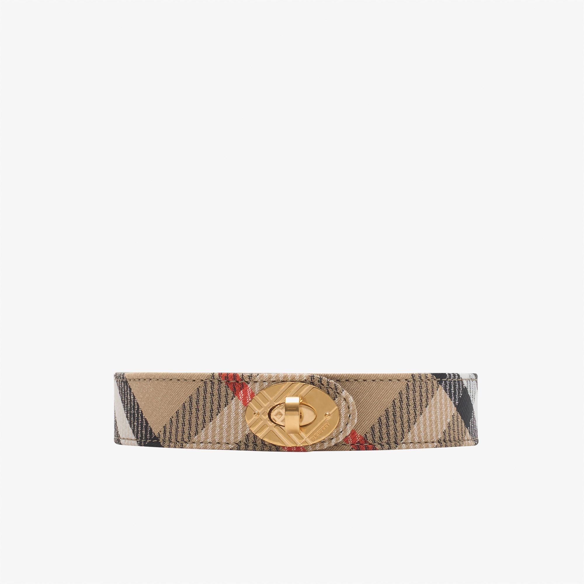Burberry Cotswolds 25Mm Kadın Bej Kemer
