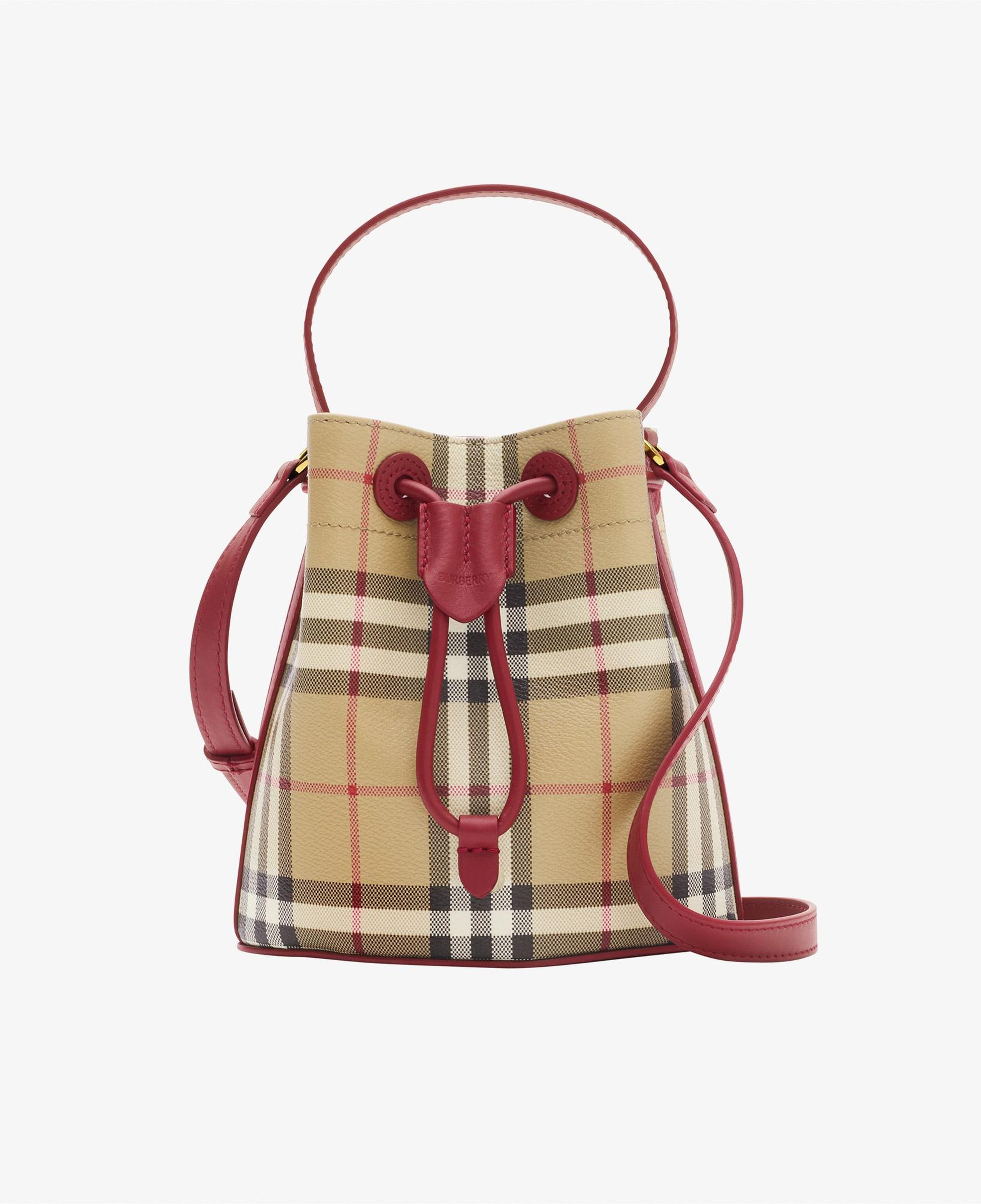 Burberry Drawstrıng Kadın Bej Çapraz Çanta