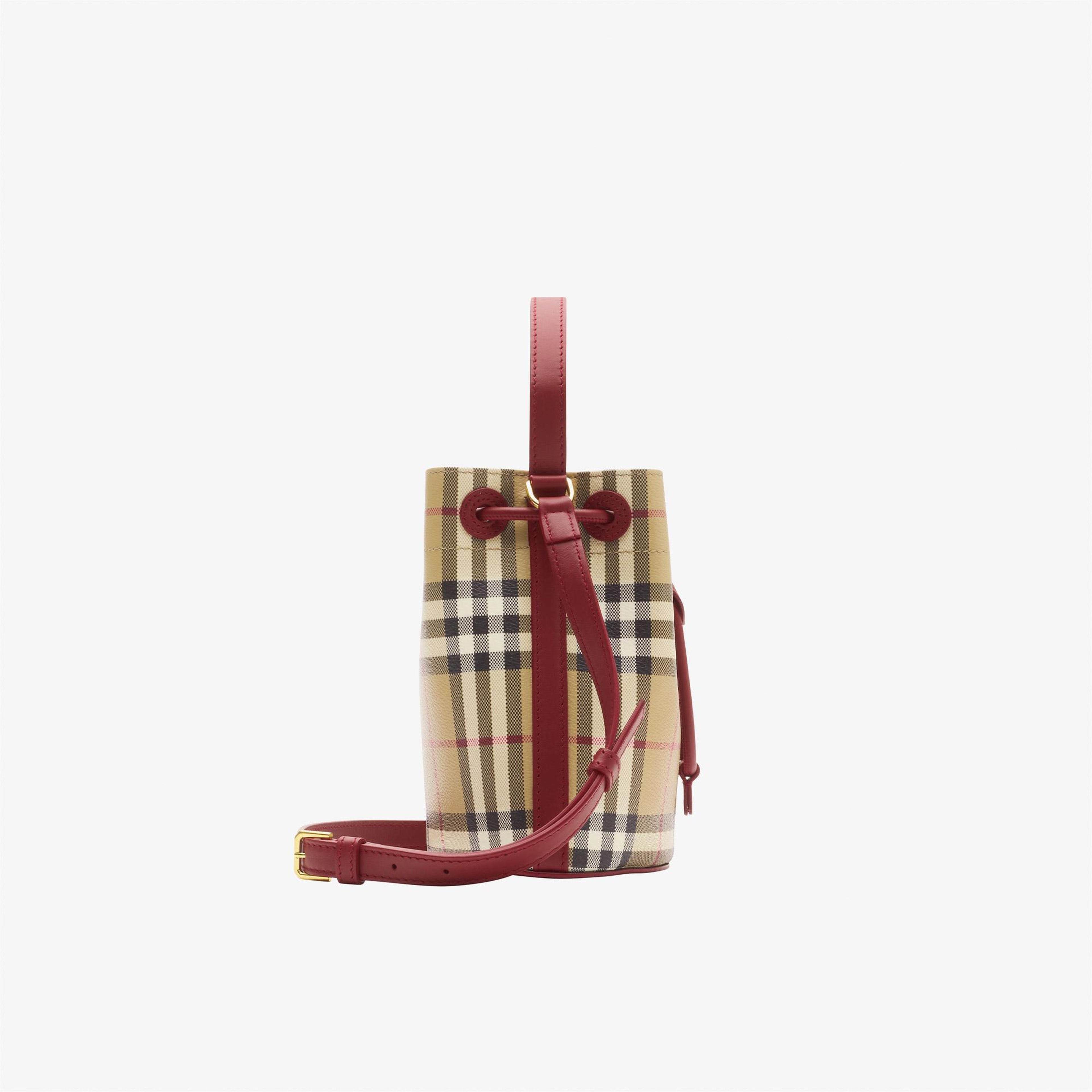 Burberry Drawstrıng Kadın Bej Çapraz Çanta